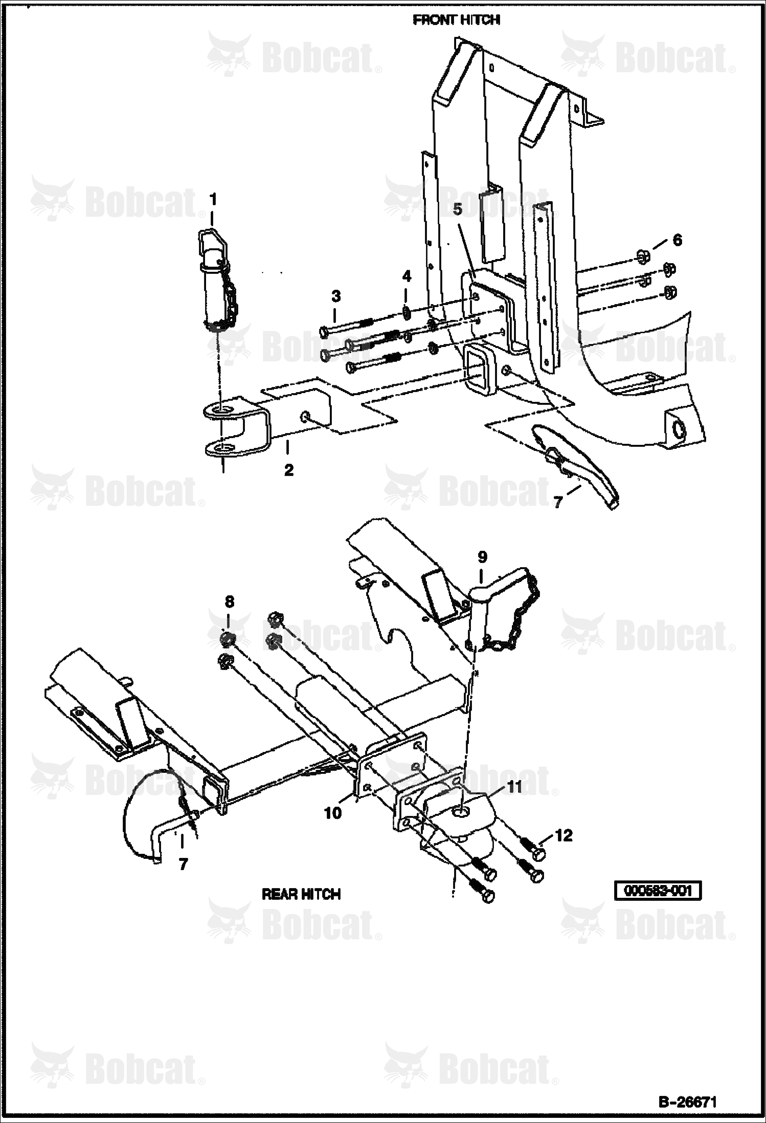 Front and Rear Hitch