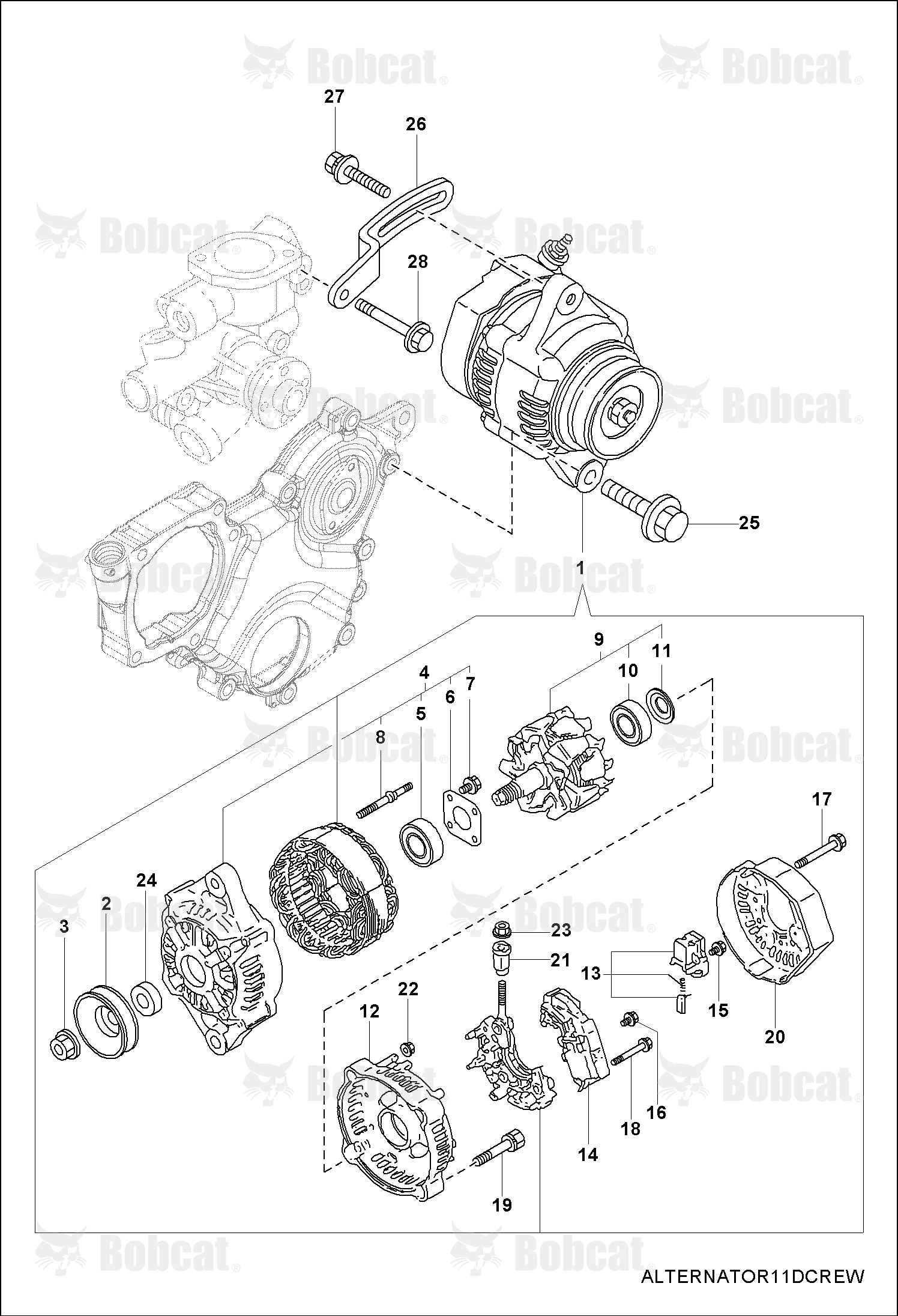 ENGINE, Alternator