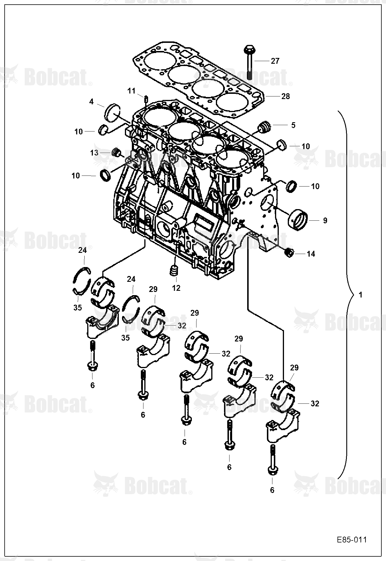 Crankcase (Cylinder Block)