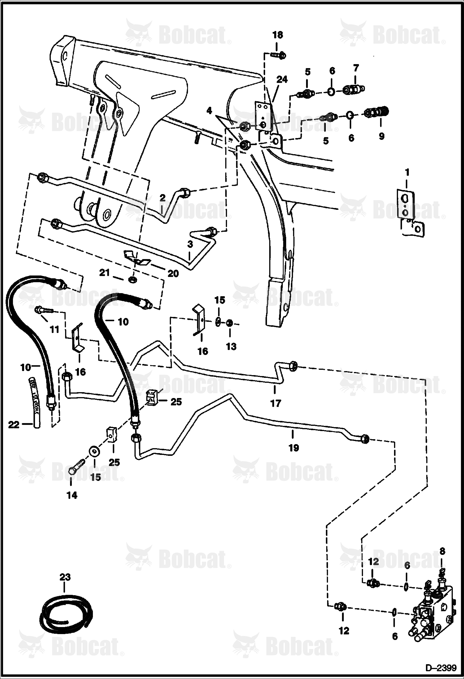 Auxiliary Hydraulics 509640660 & Above, 509616542 - 509634999