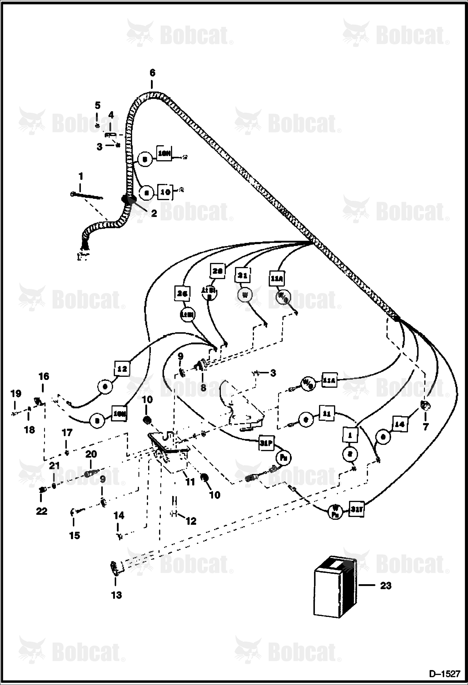 CAB Electrical Circuitry  499616152 & Above