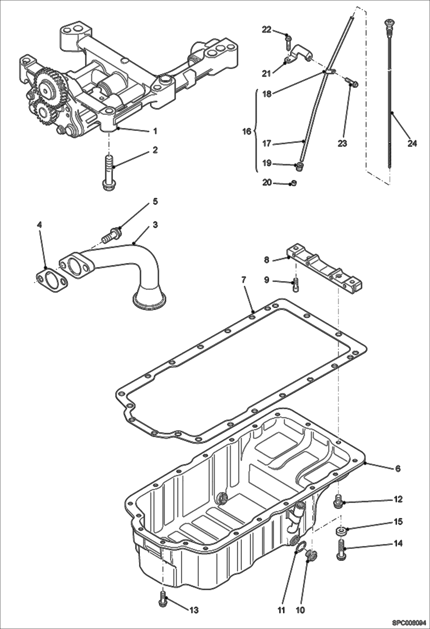 Oil Sump - Oil Pump