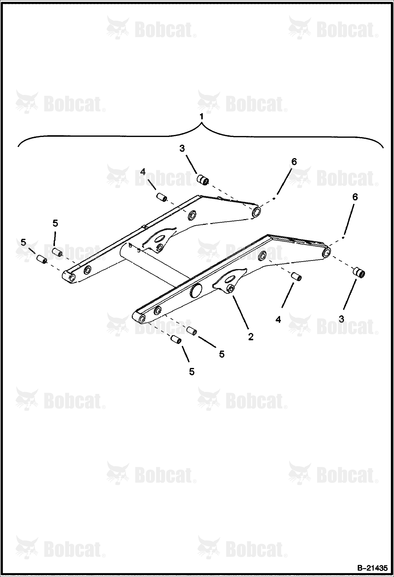Lift Arm (BL570) (BL575)  570611017 - 570611024, 572011004 - 572011006