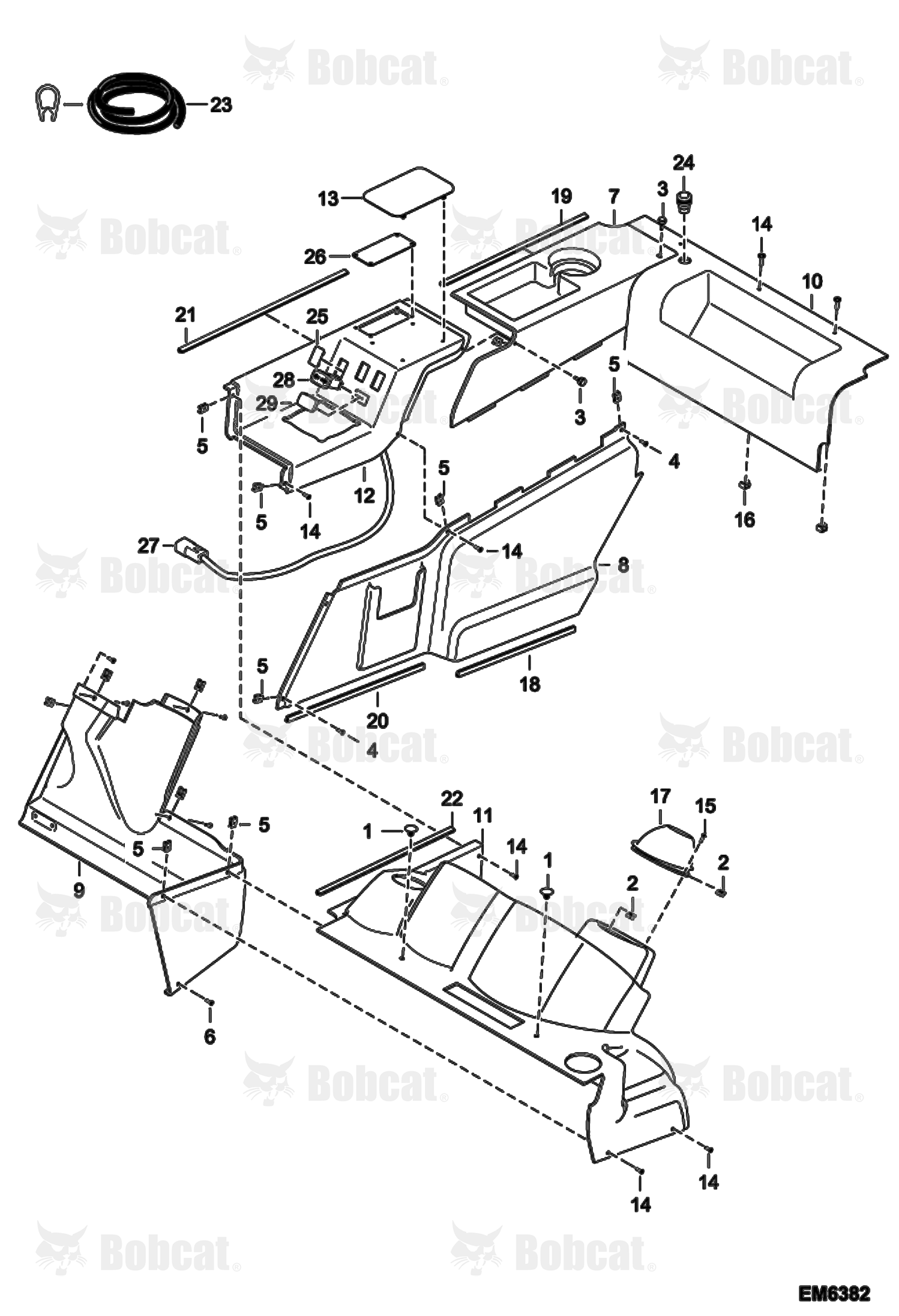Cowling Installation A8HF13000 & Above, A8H613000 & Above
