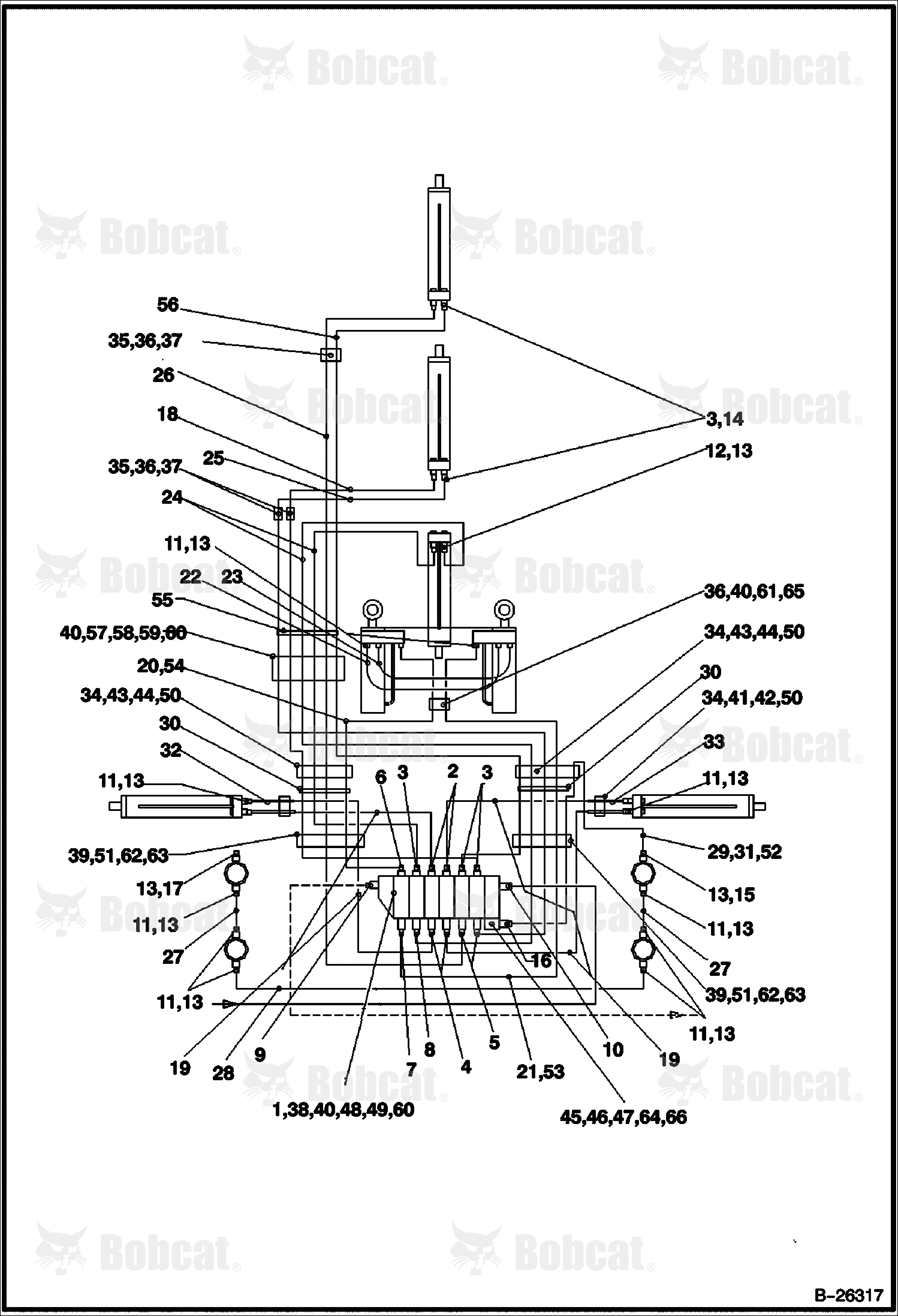 Hydraulic Circuitry (Backhoe)