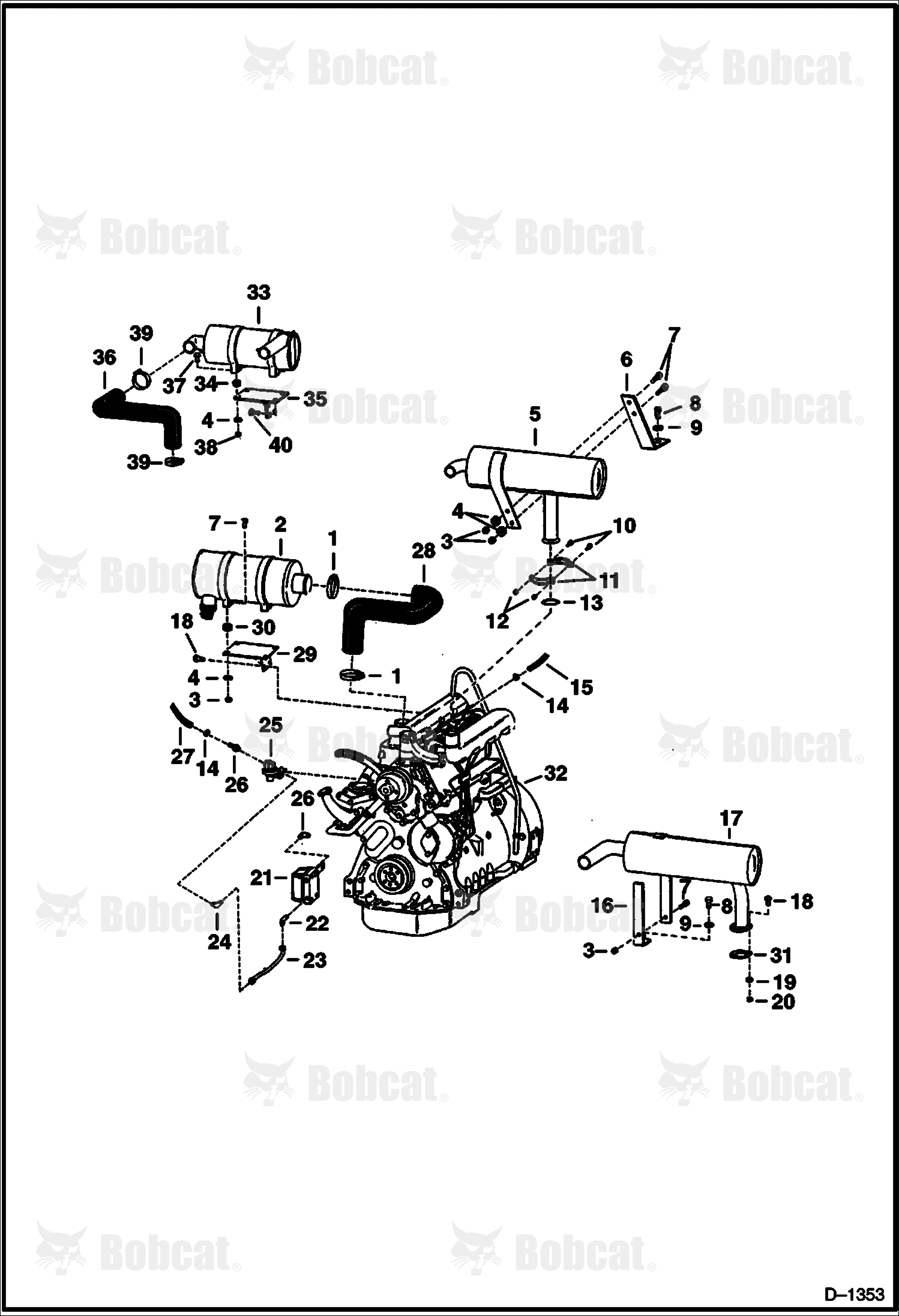 Engine Fuel & Exhaust Parts