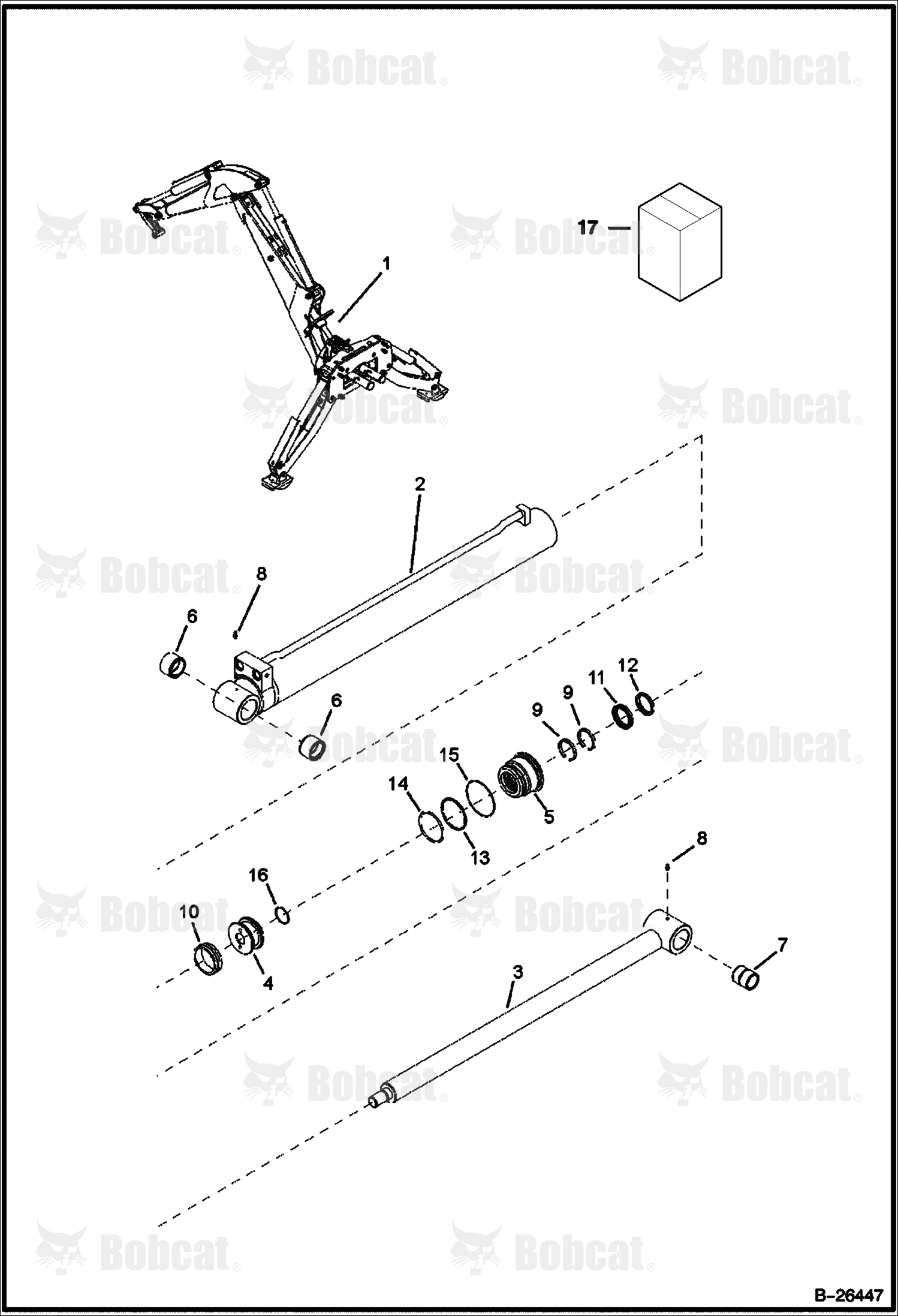 Boom Cylinder (BL470)  570511001 - 570511001
