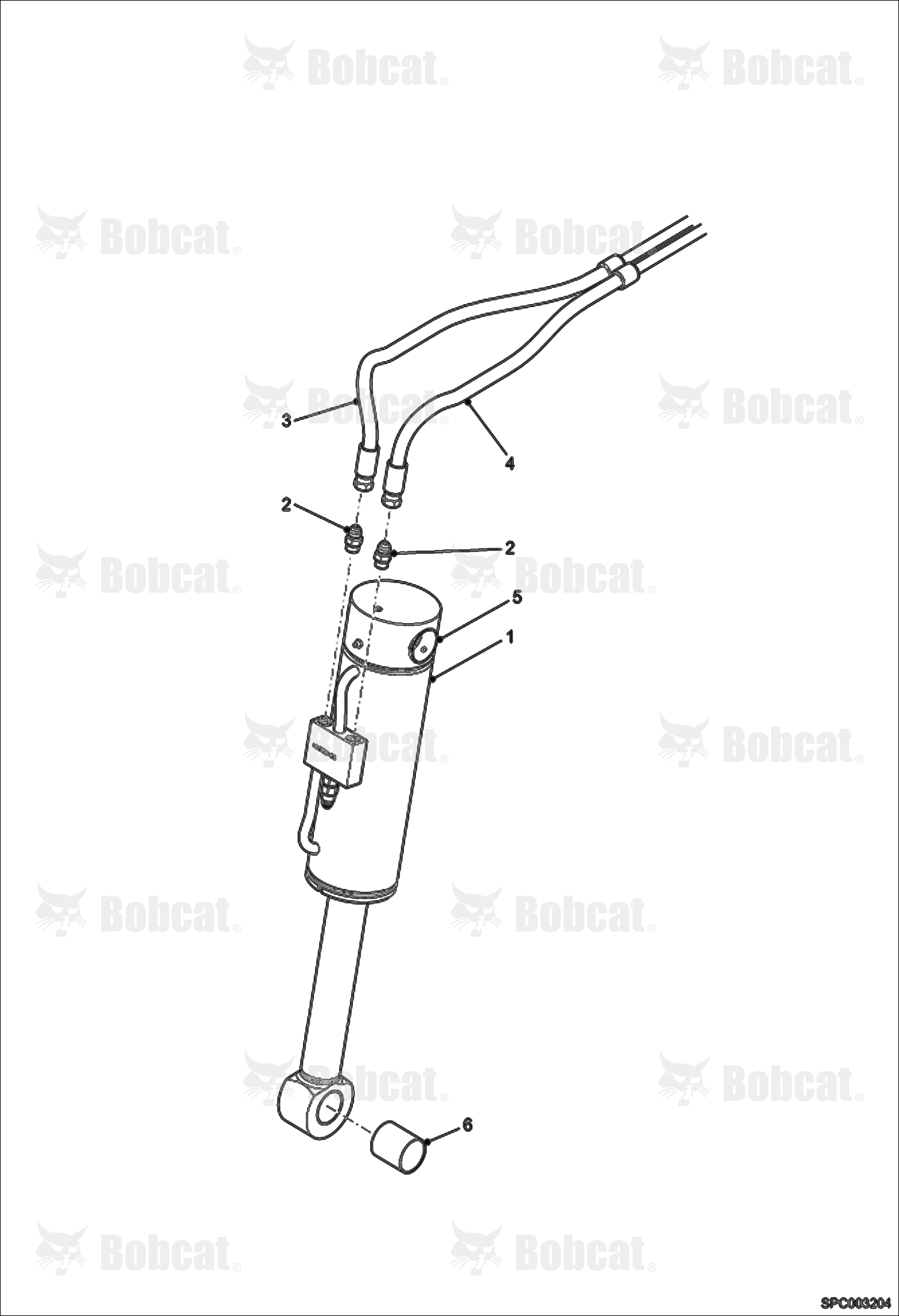 Hydraulic Circuitry (Tilt Cylinder)