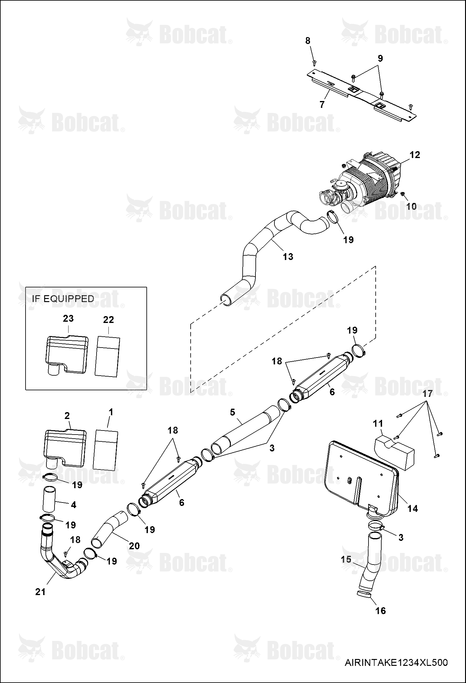 ENGINE, Air Intake  AJNV20001 & Above