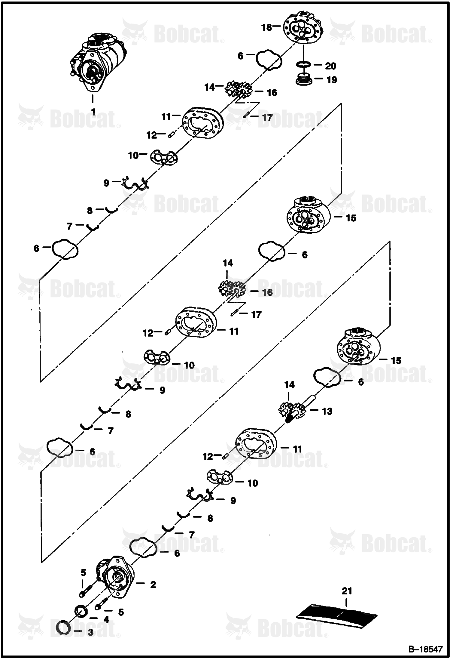 Triple Gear Pump
