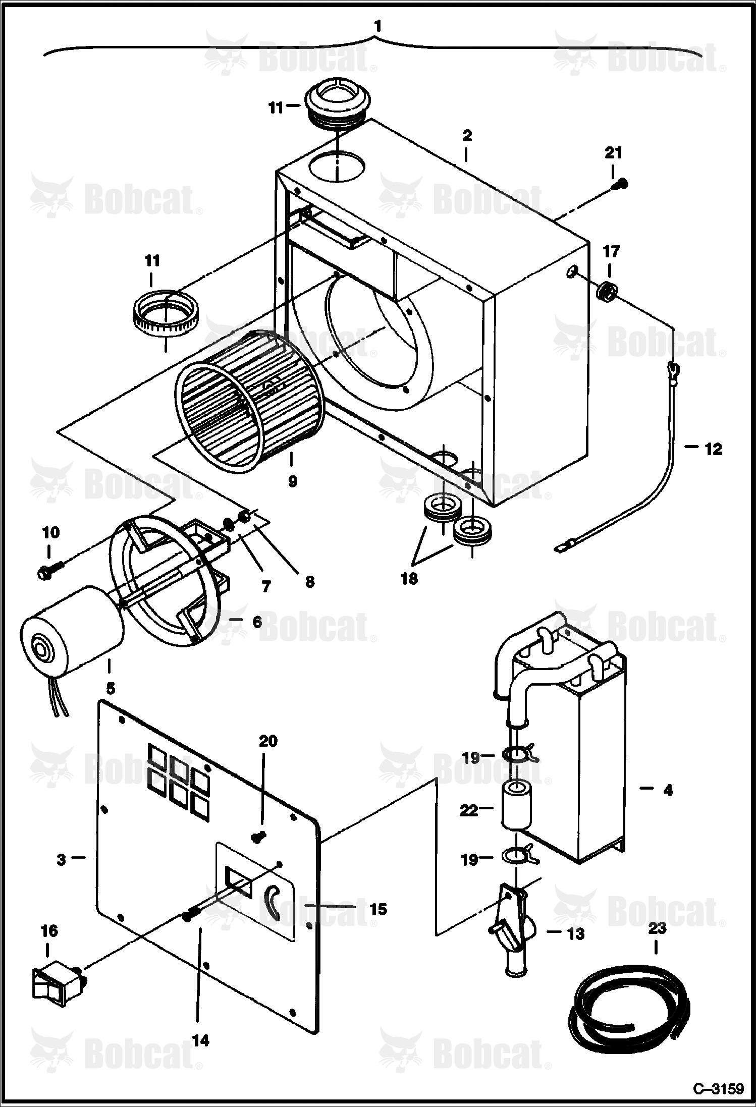 Heater (With Single Speed Fan)