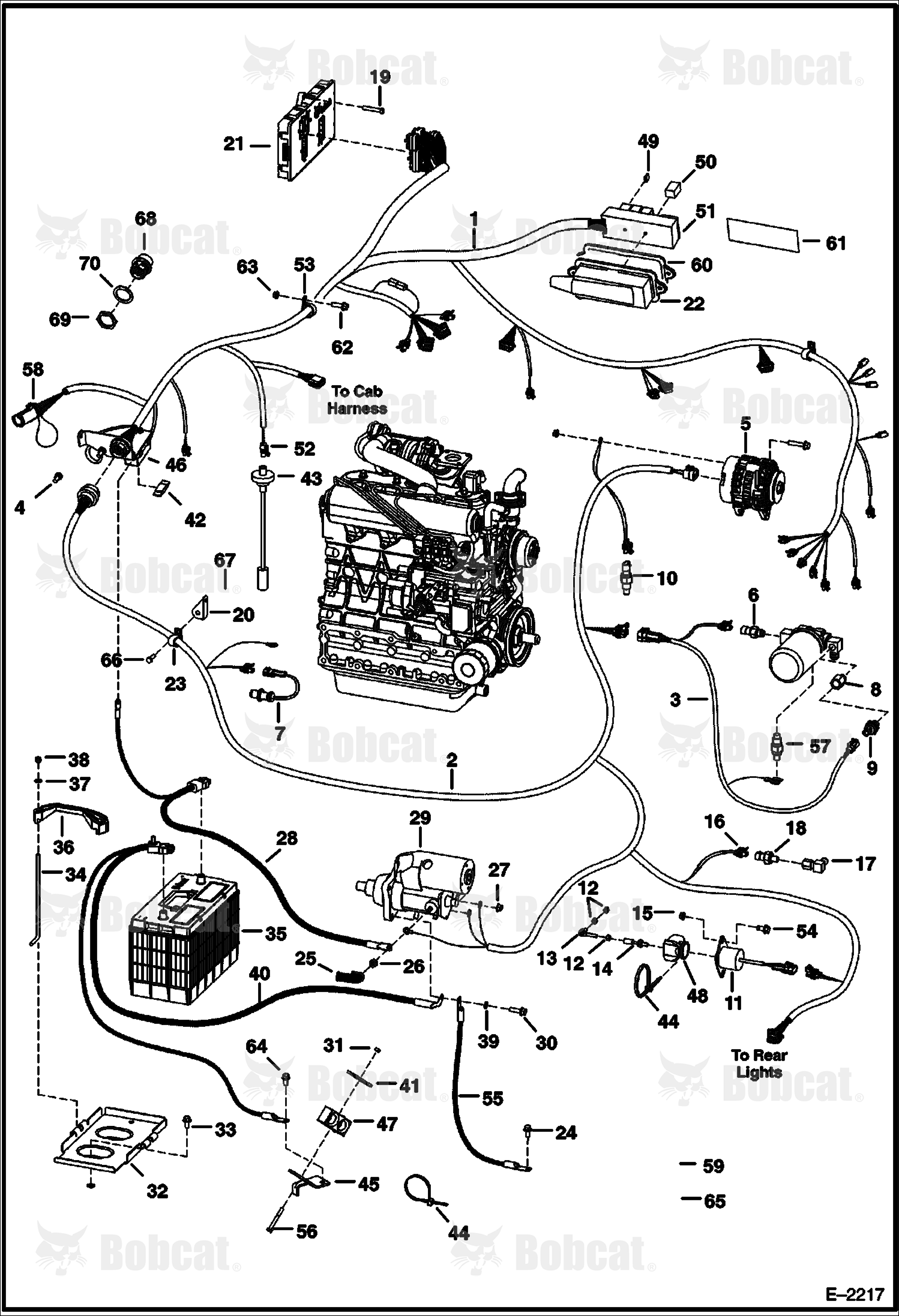 Engine Electrical Circuitry