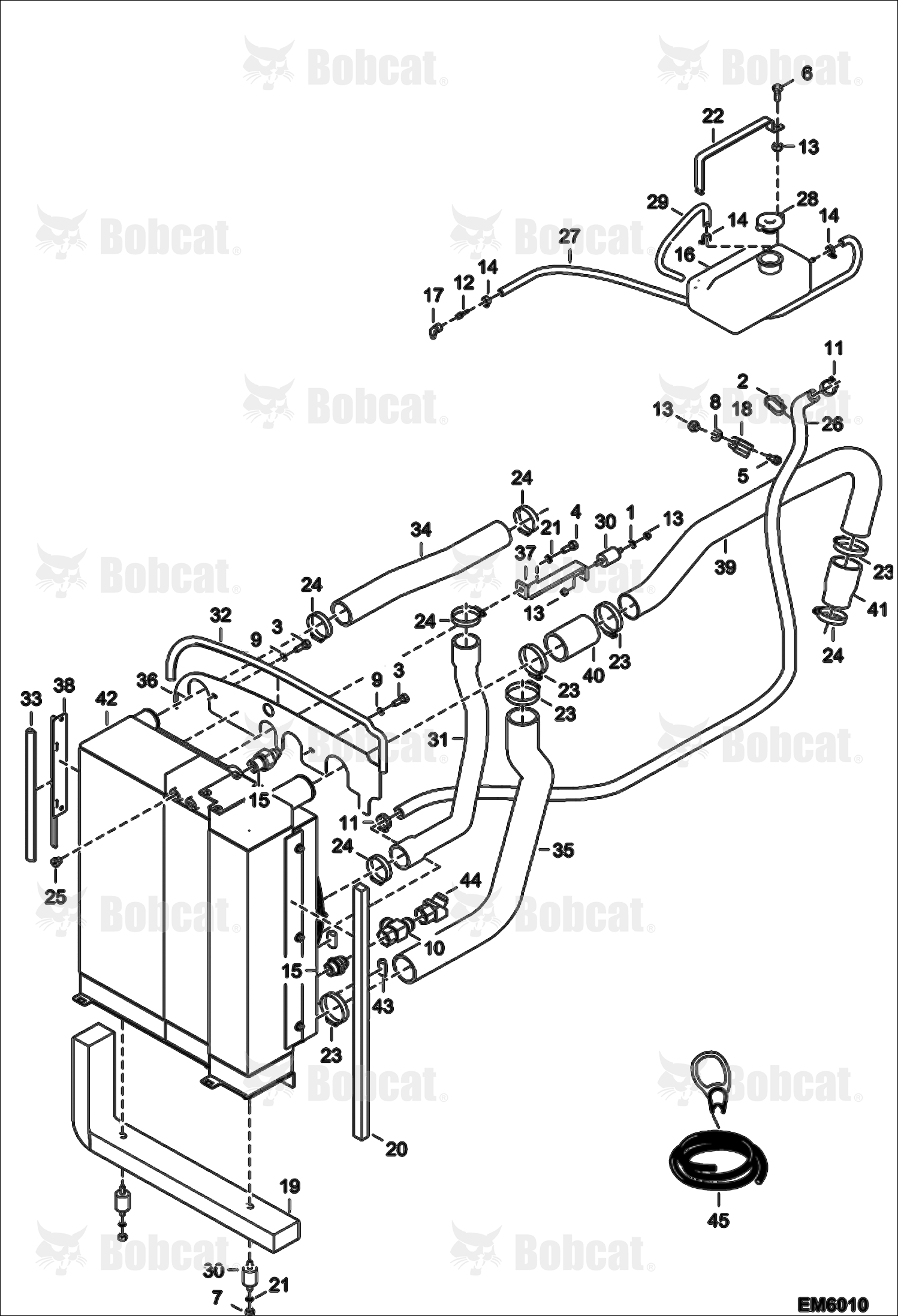 Cooling System Installation A8GA12026 - A8GA15172, A8GB12469 - A8GB15443