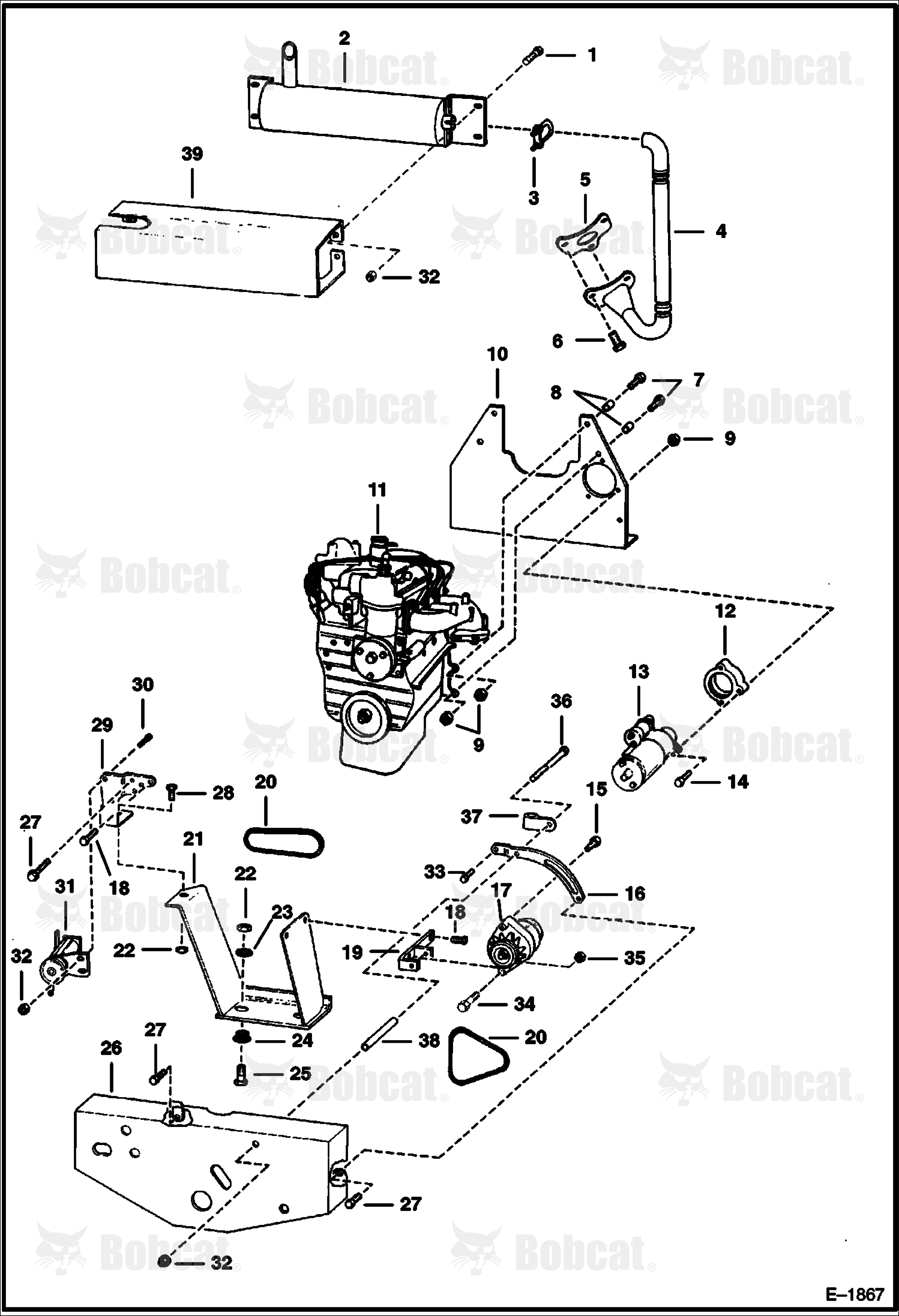 Engine & Attaching Parts  506911001 - 506911999