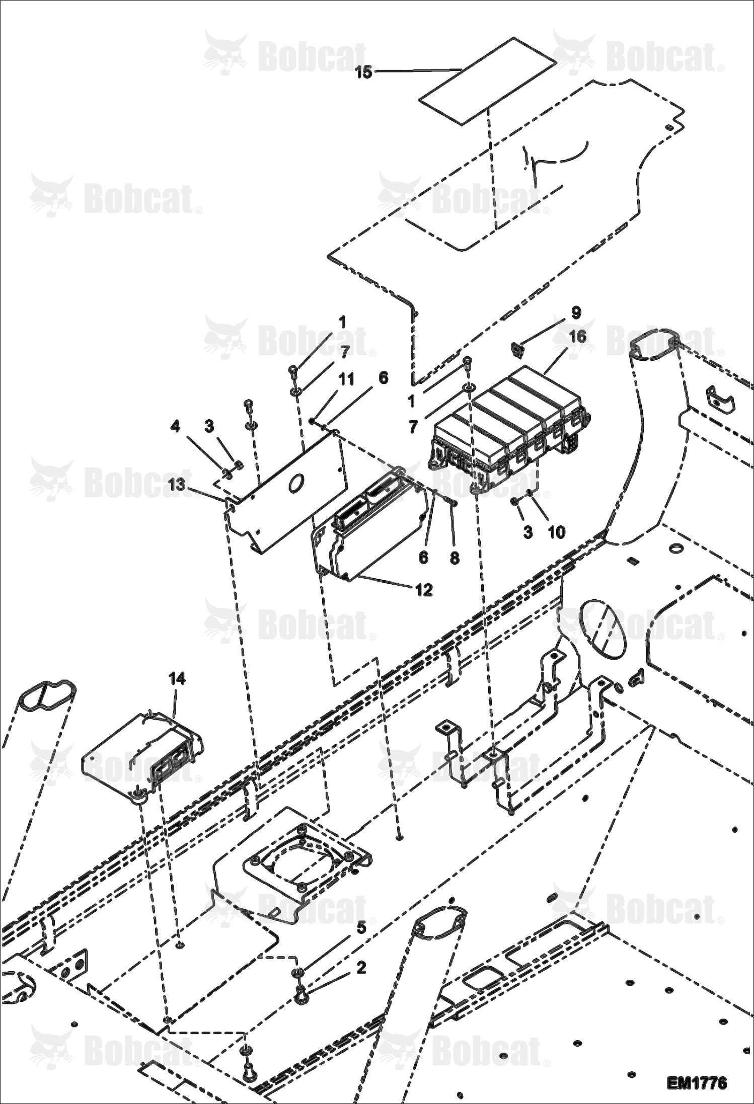 Transmission Control Installation  A8G812001 & Above, A8G912001 & Above