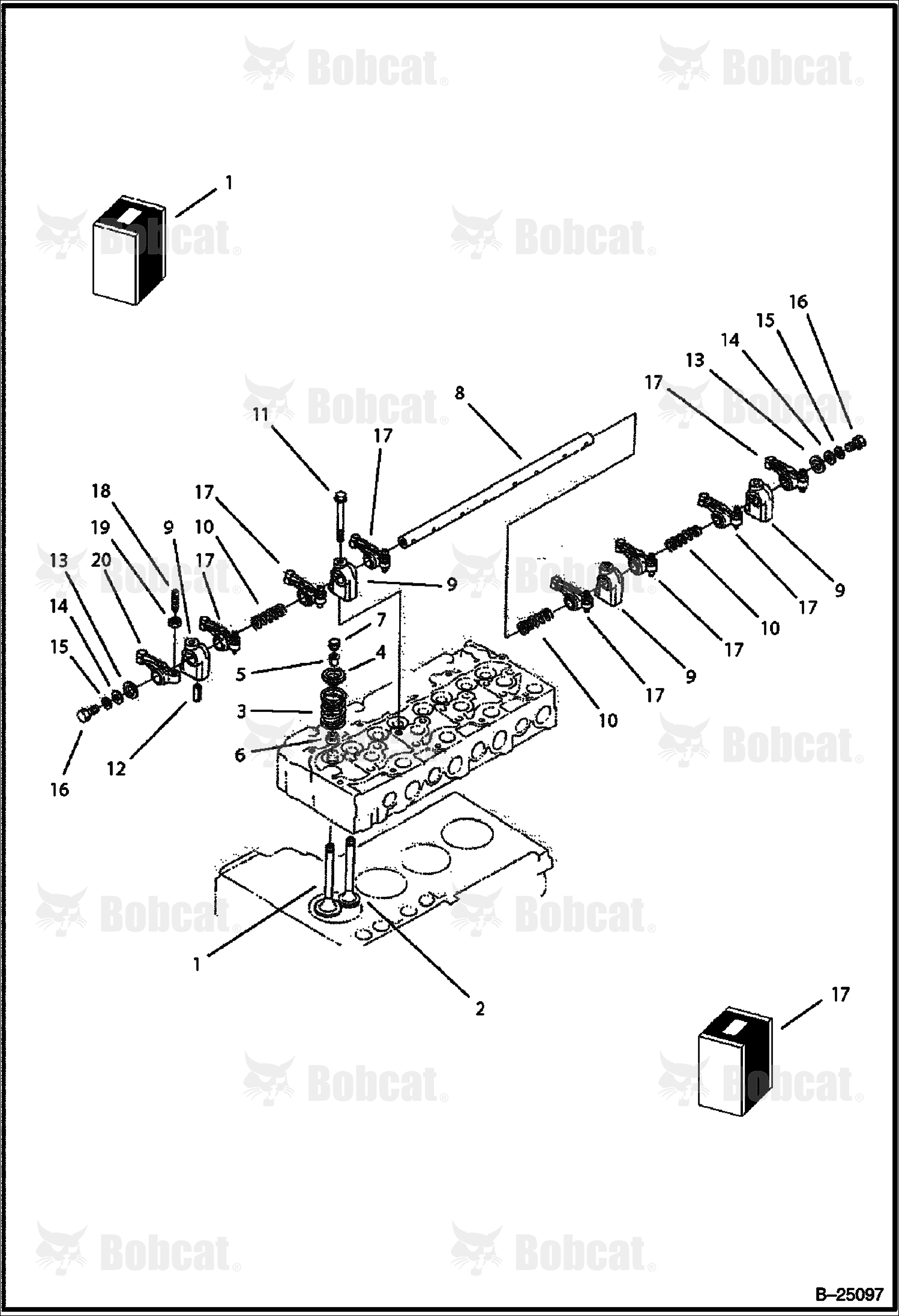 Valve Rocker Arm (Tier II)  573111001 & Above