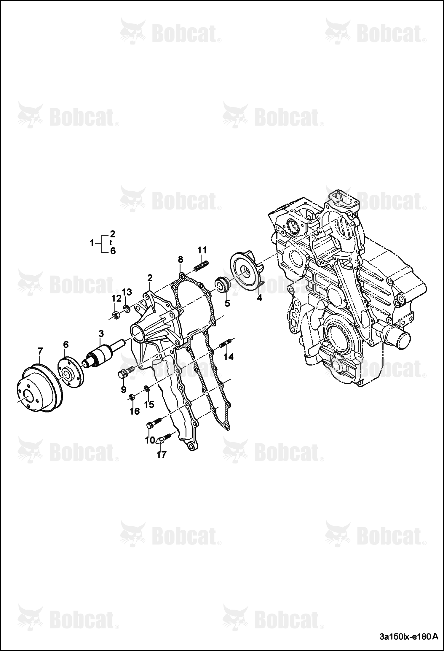 Water Pump Group ABFJ11001 & Above