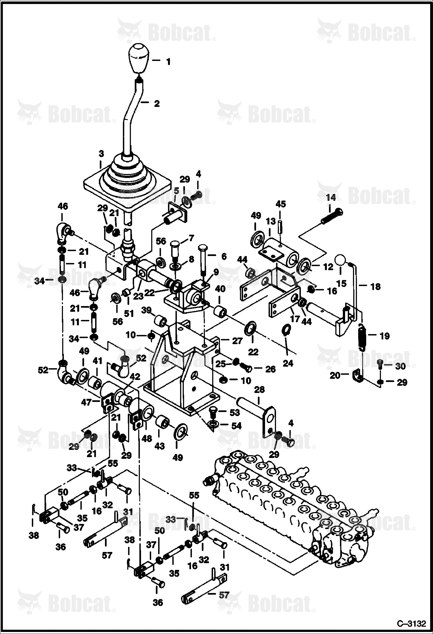 Swivel & Arm Control 508211001 - 508211308