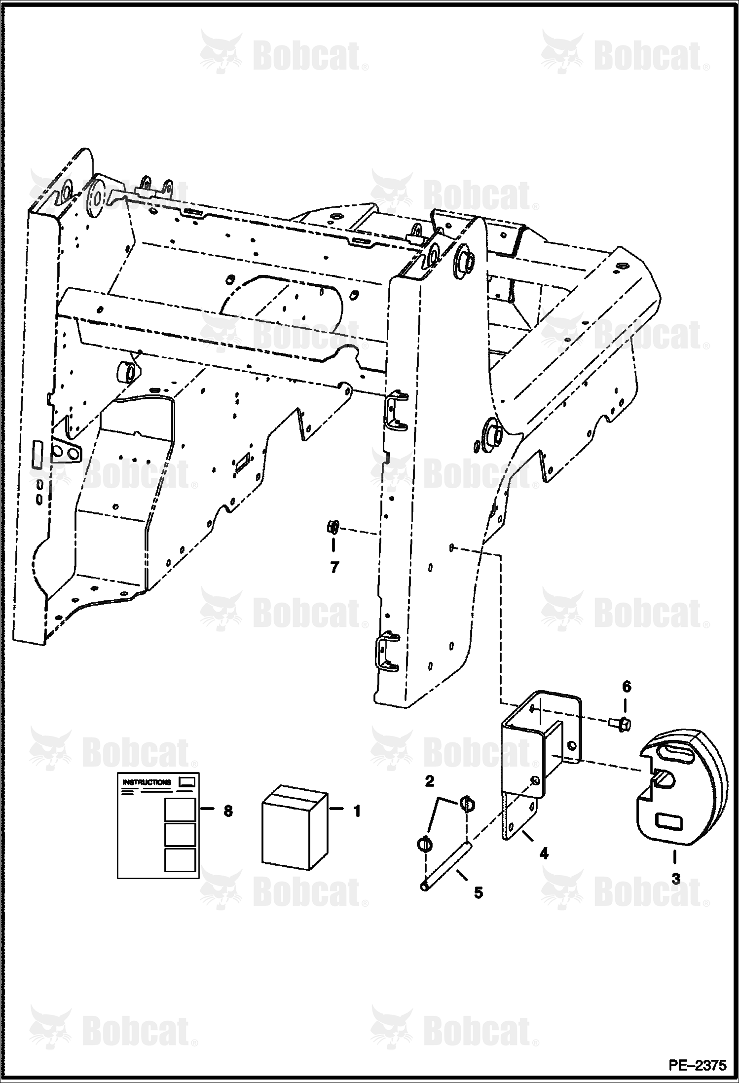 Counterweight Kit (200 lb) (90,91 kg)