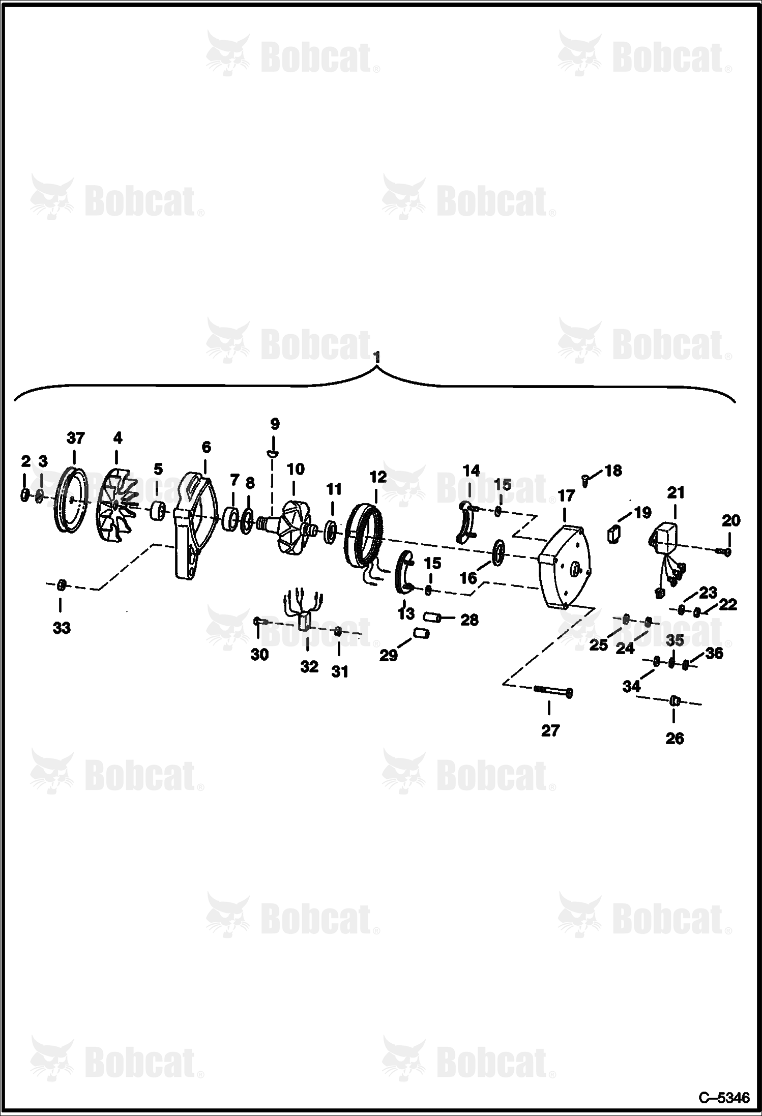 Alternator (Prestolite 8AR2013L)