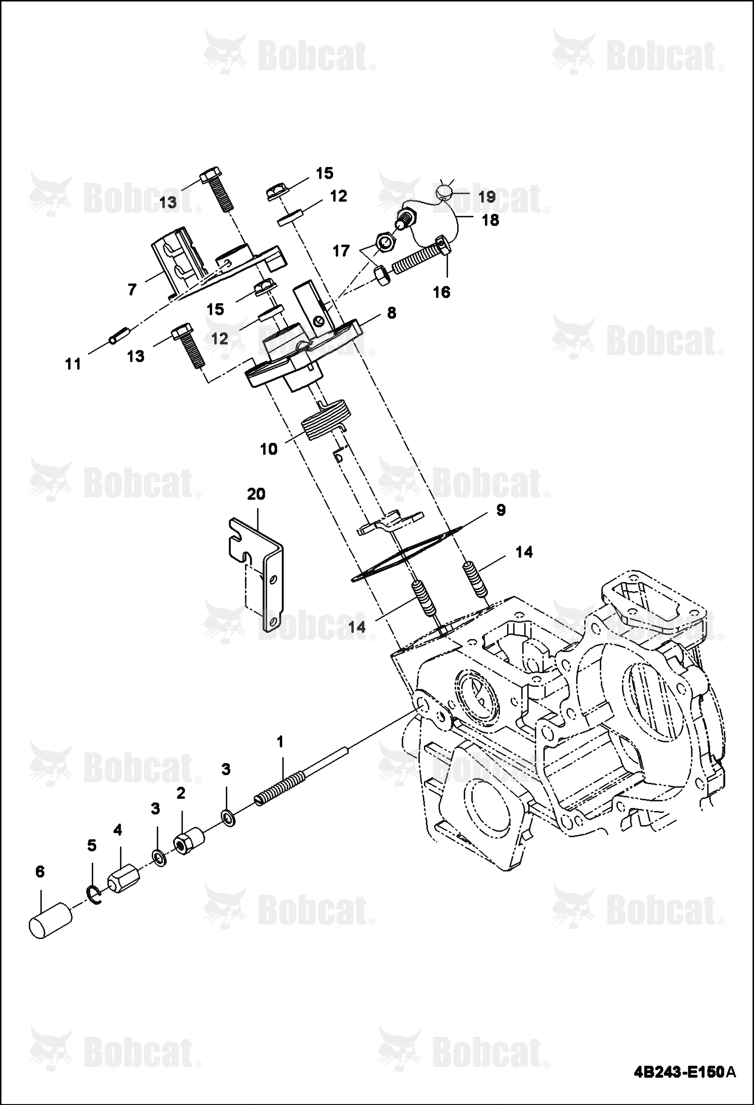 Speed Control Plate Group  ABFJ11001 & Above