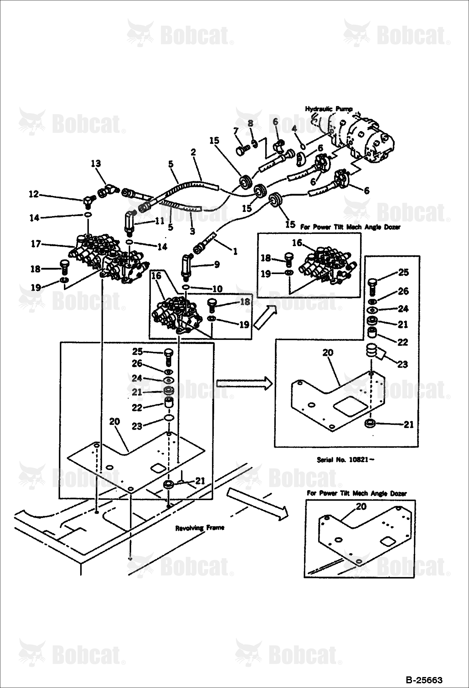Hydraulic Piping (PUMP TO VALVE)