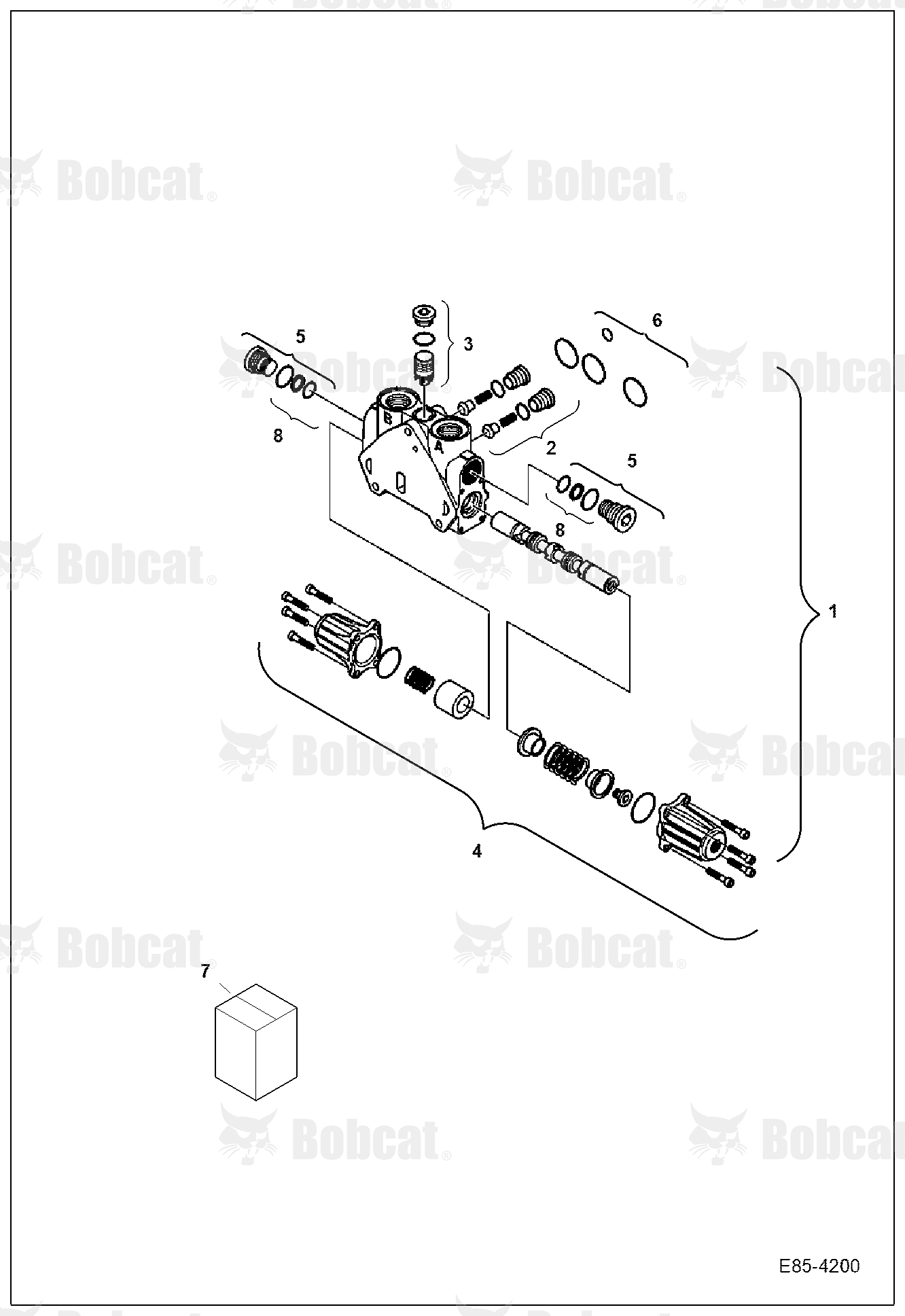Valve Section (Dozer Section)