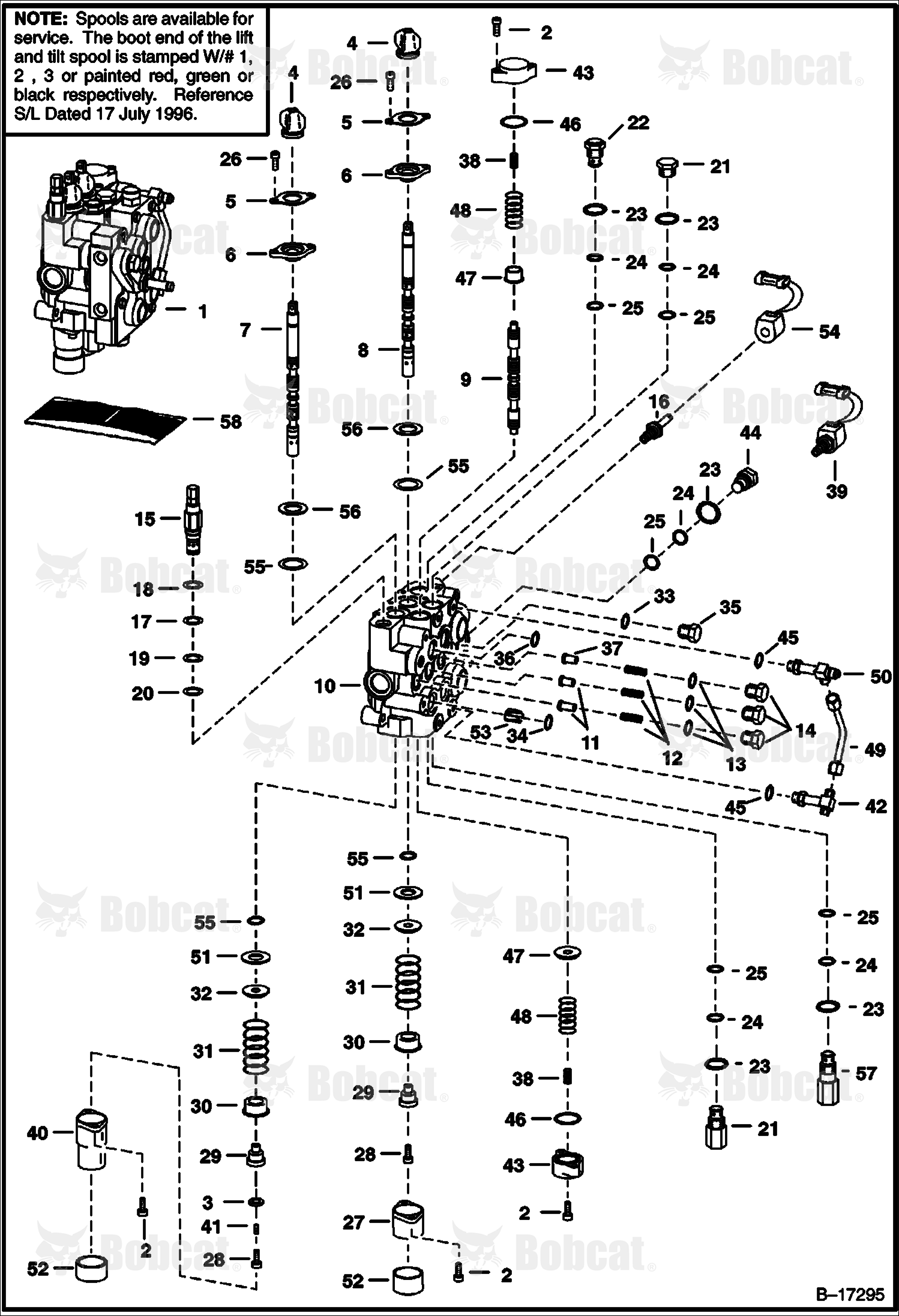 Hydraulic Control Valve (Advanced Hand Controls) (W/BICS Valve)