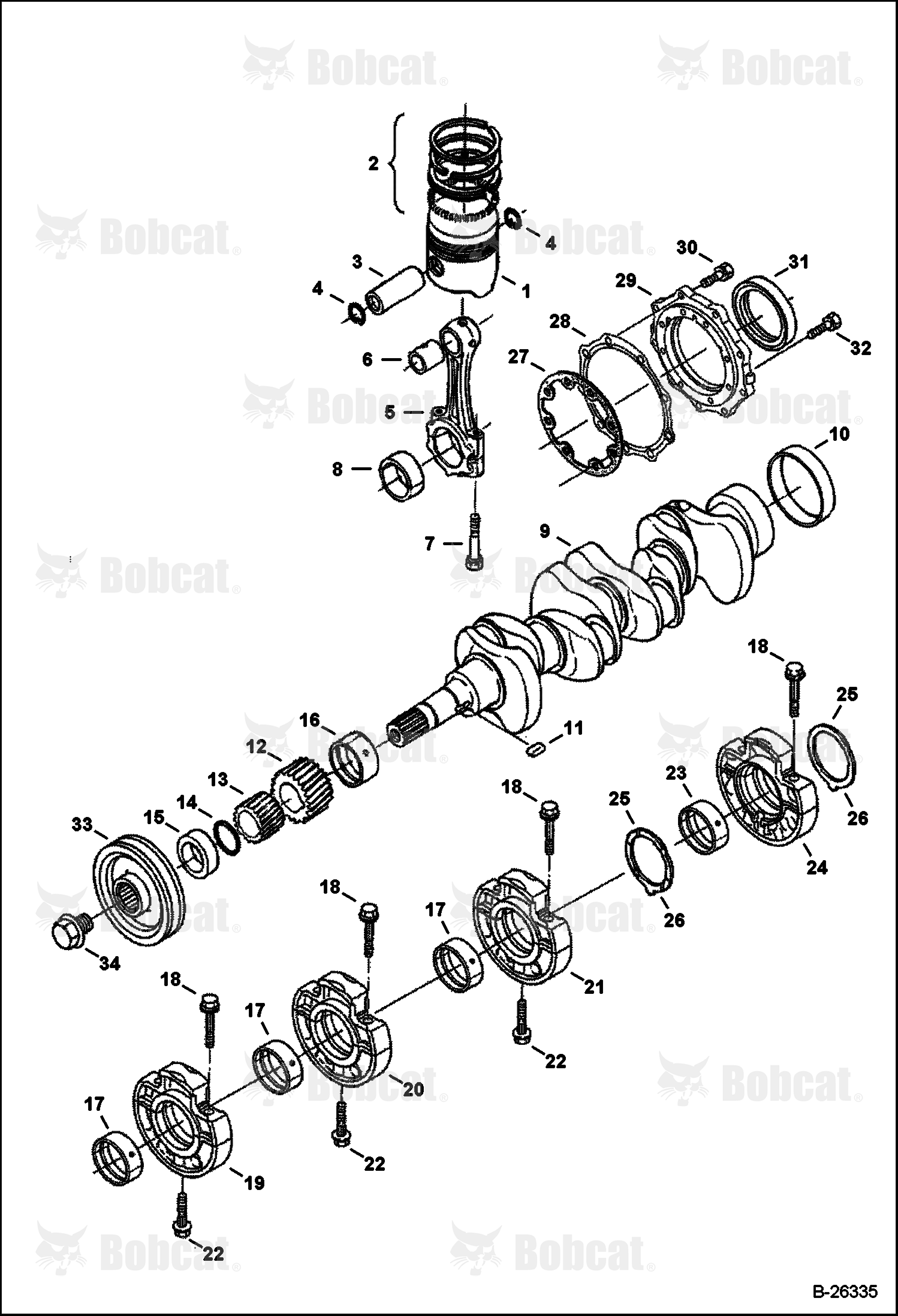 Piston & Crankshaft