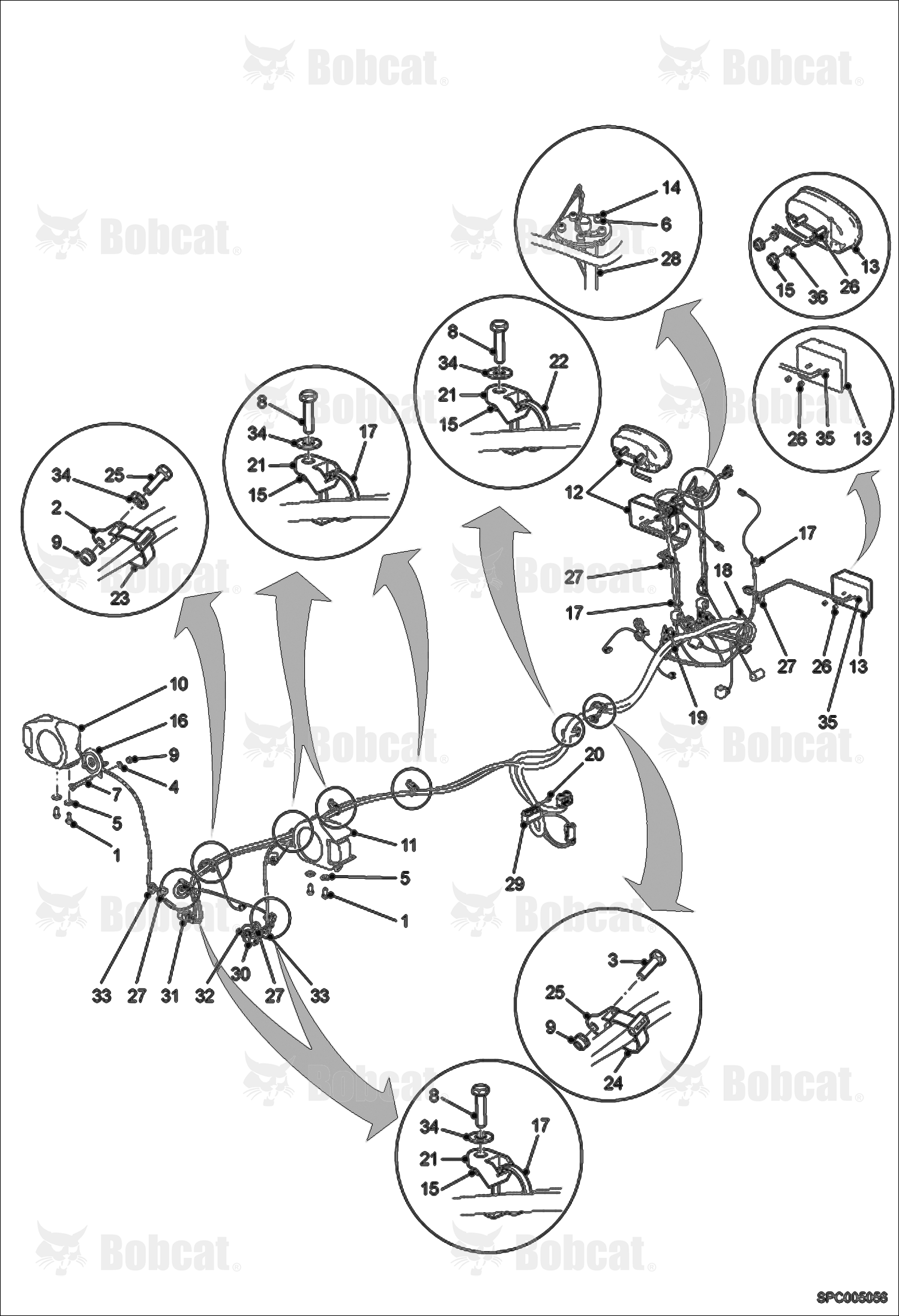 Electrical Circuit (Main Frame) A7MK11001 & Above