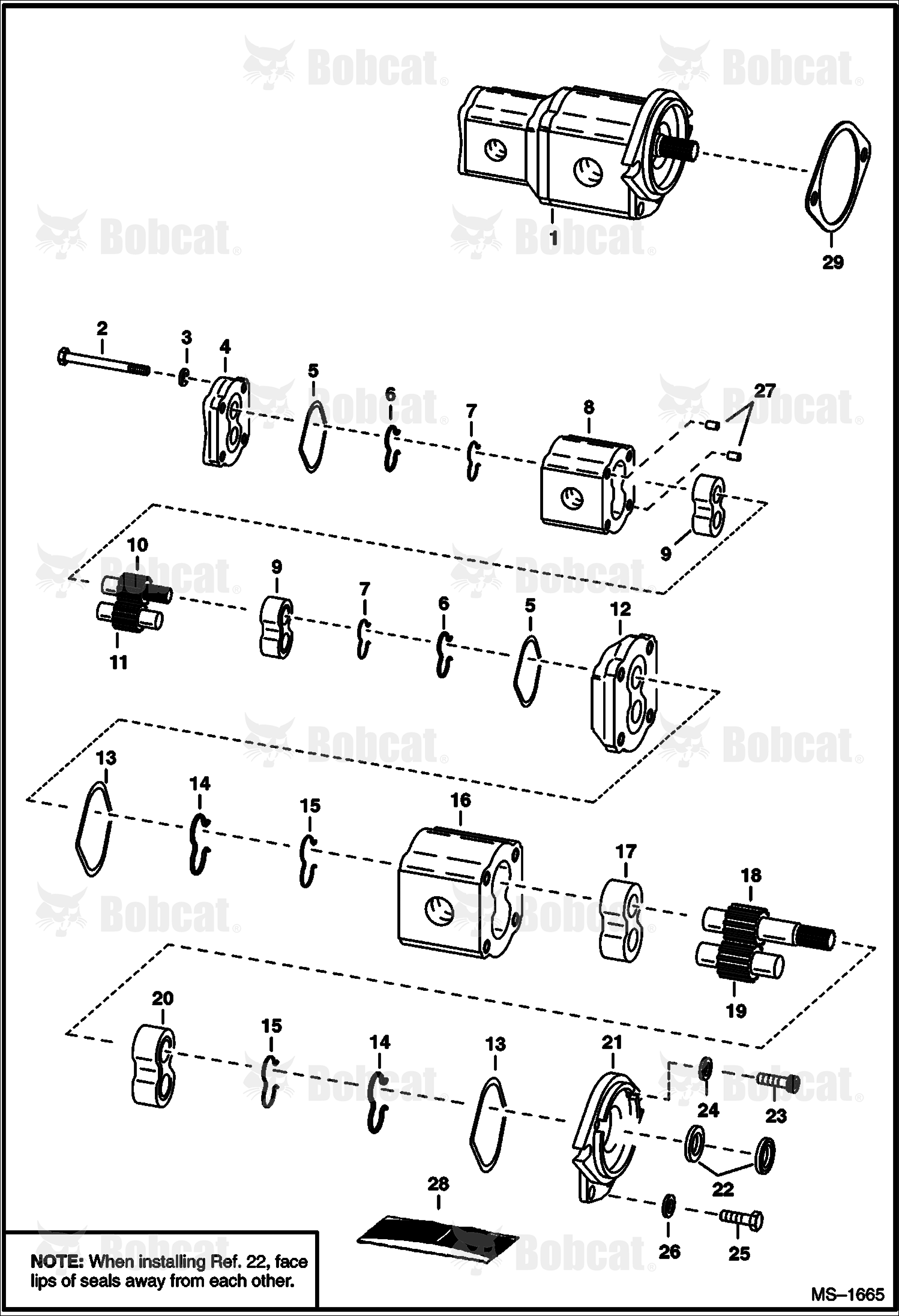 High Flow Hydraulics (Double Gear Pump)