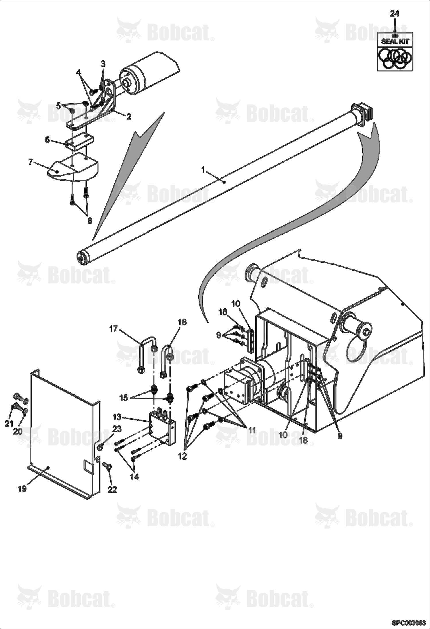 Telescope Cylinder Installation 363911001 - 363912000