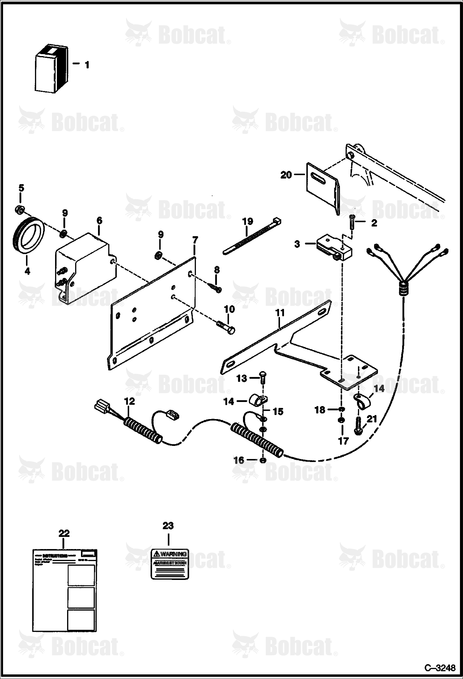 BACK-UP Alarm (For Use W/Plastic Hood)