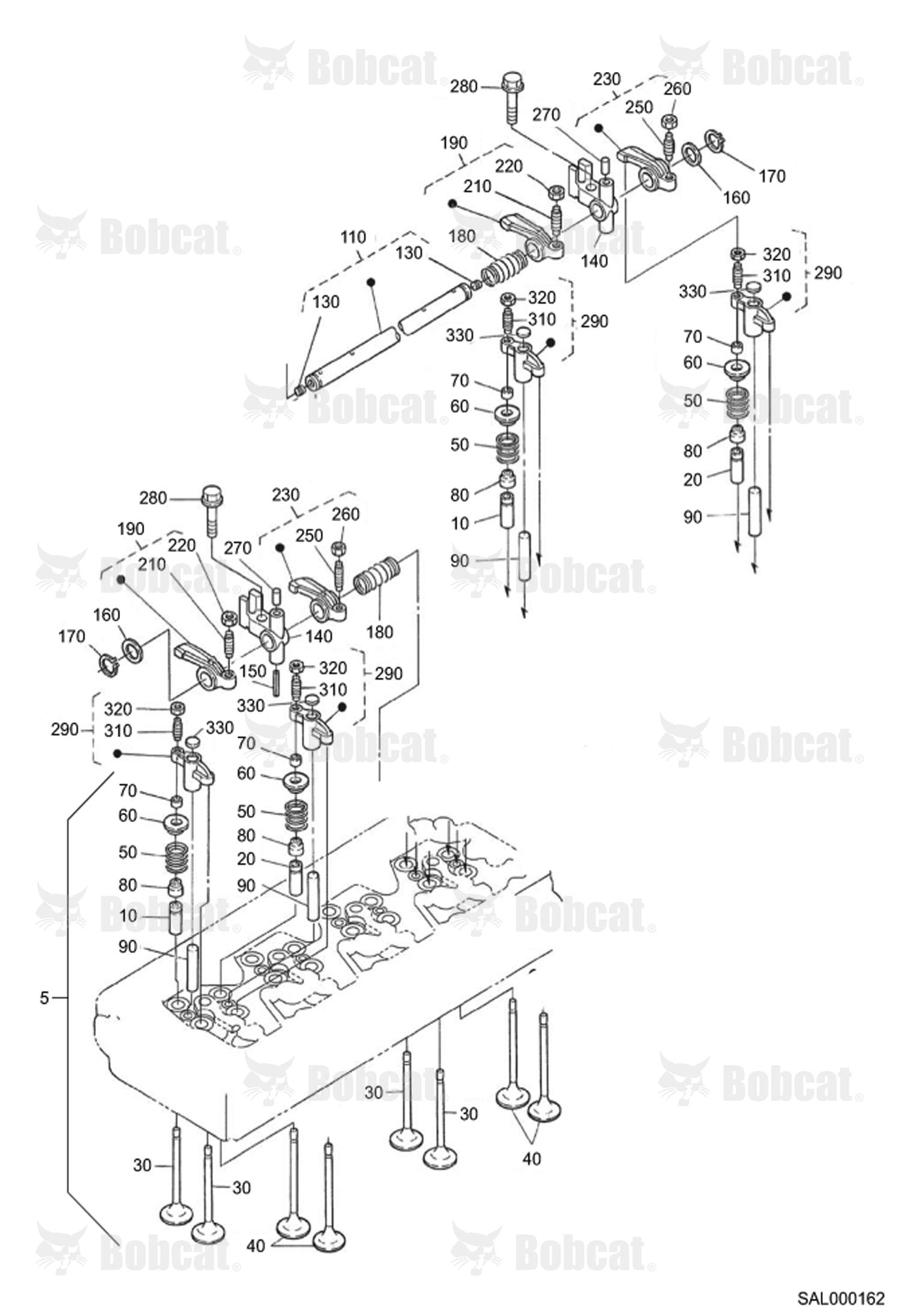 Valve and Rocker Arm