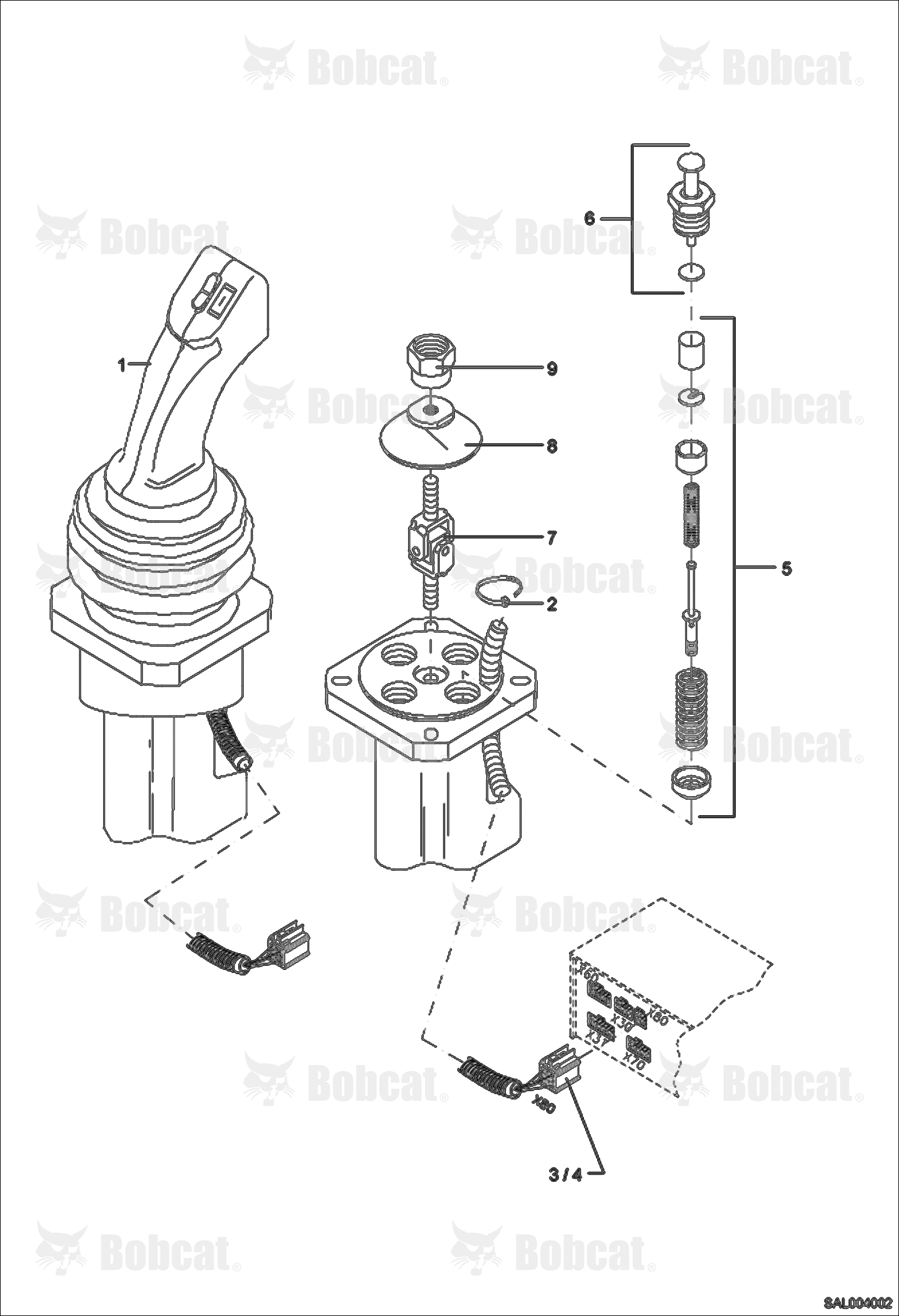 Remote Control Valve (5369661320, 4th Control Circuit Option)