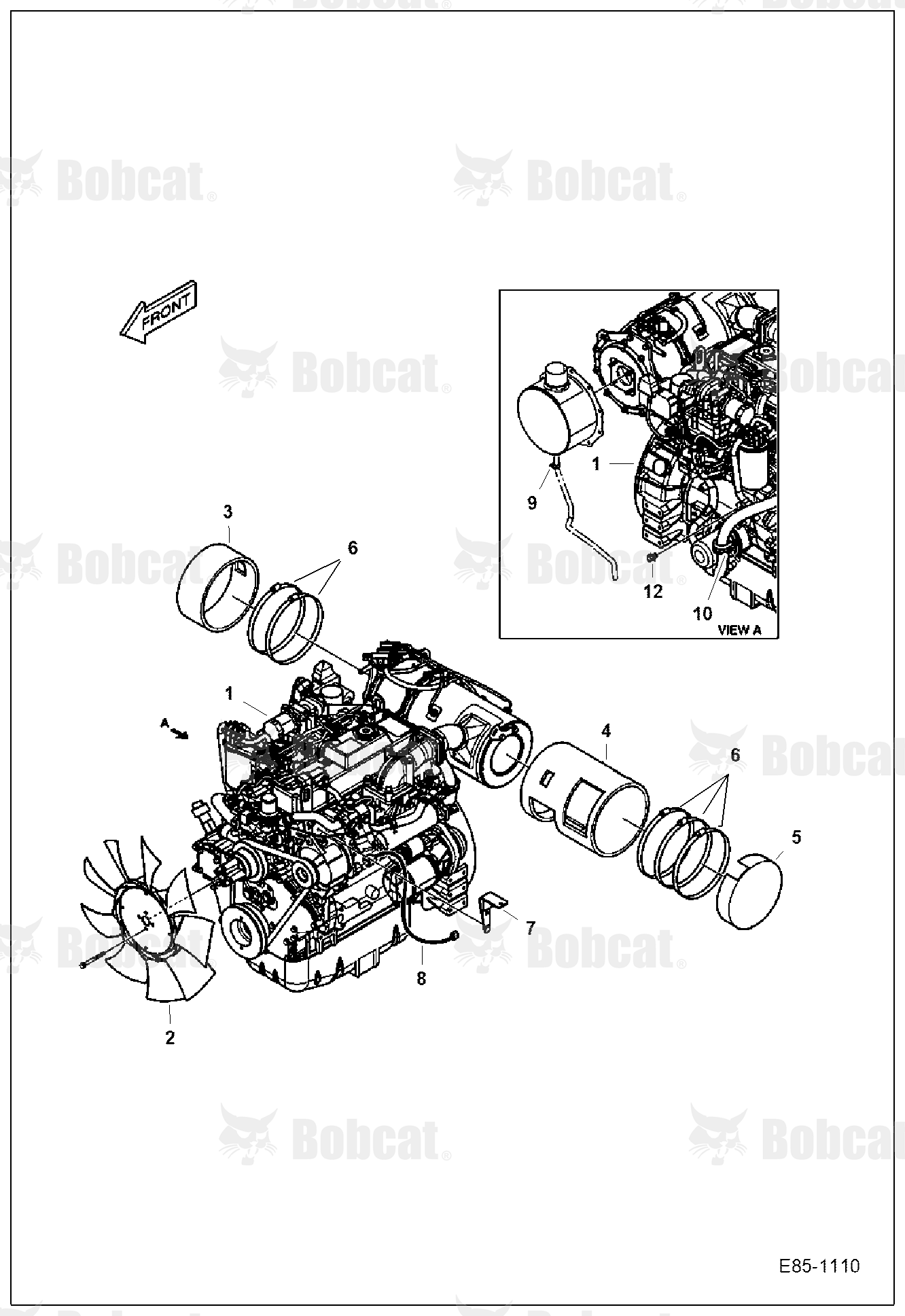 Engine & Attaching Parts