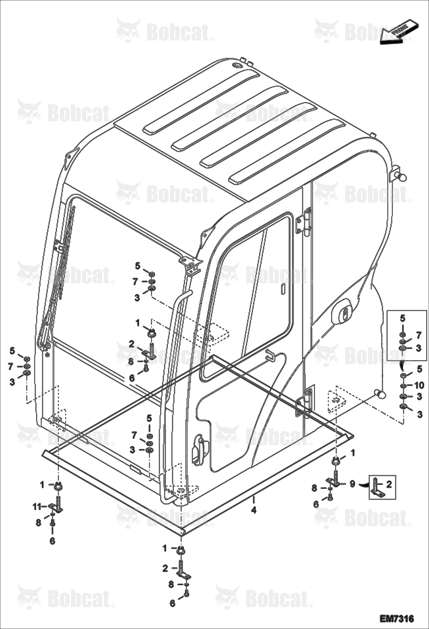 Operator CAB (Mounting)