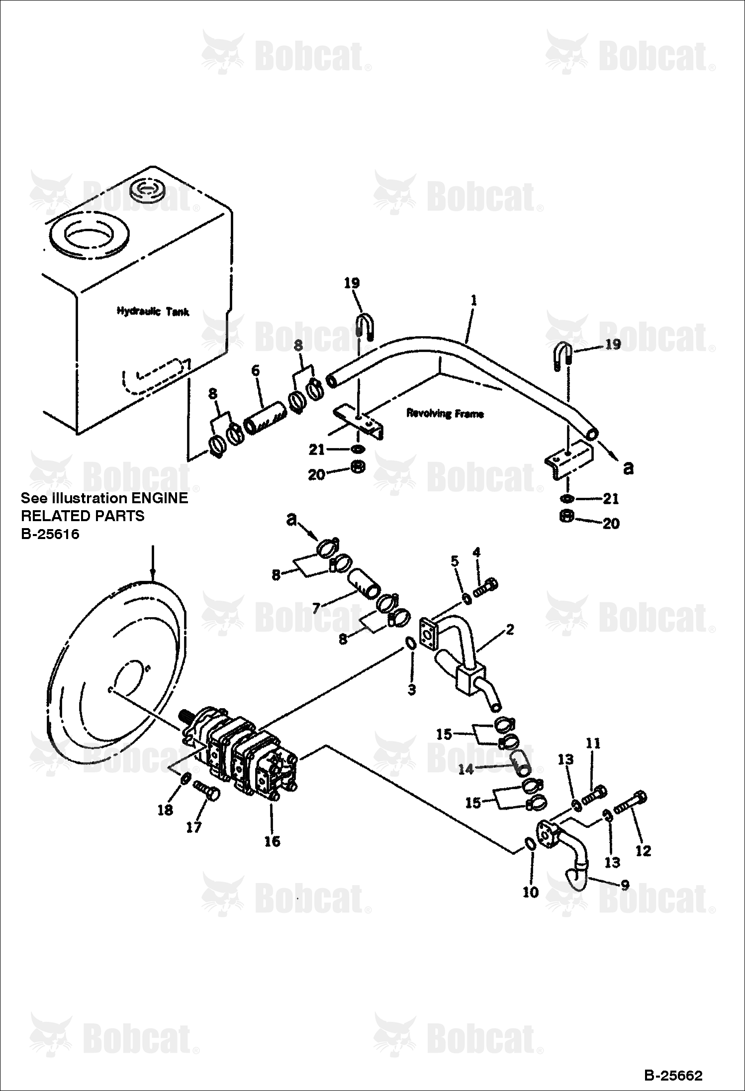 Hydraulic Piping (TANK TO PUMP)