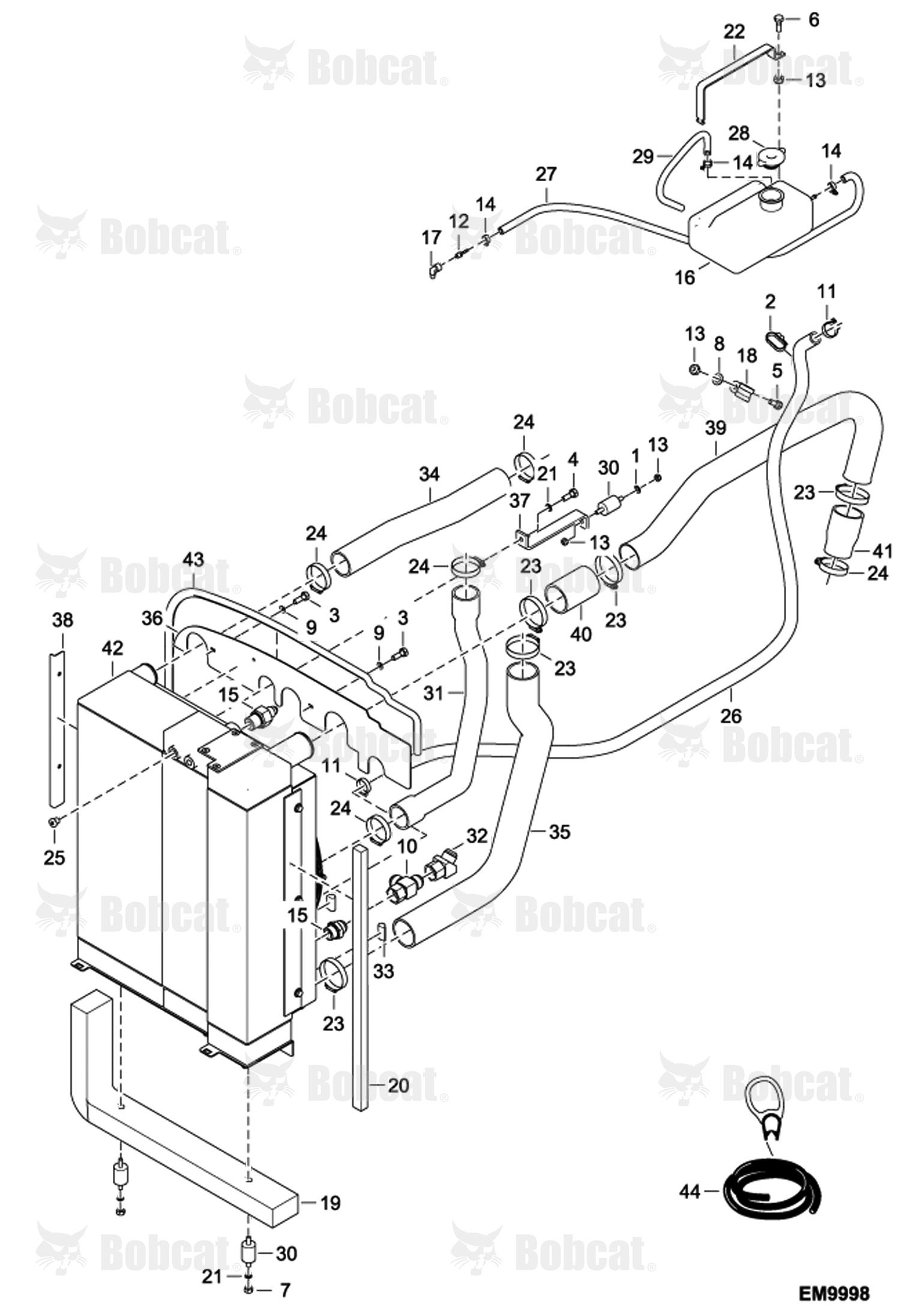 Engine Cover  A8HD15104 & Above, A8GW15085 & Above, A8GT15085 & Above