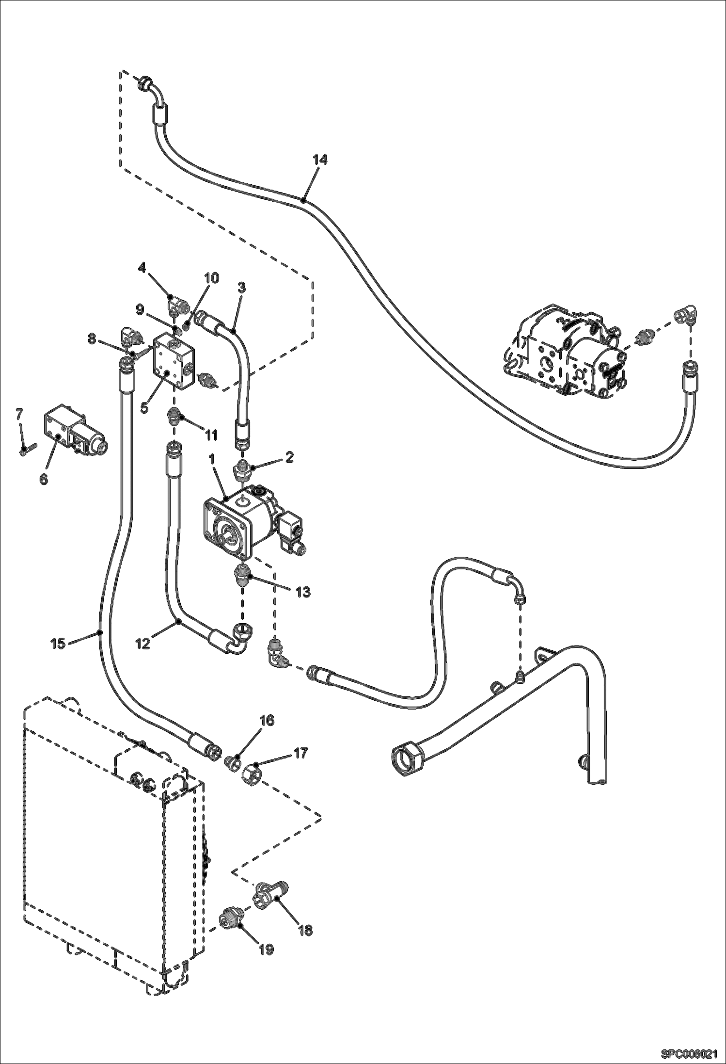 Cooling Fan Circuit (WITH Optional REVERSE)