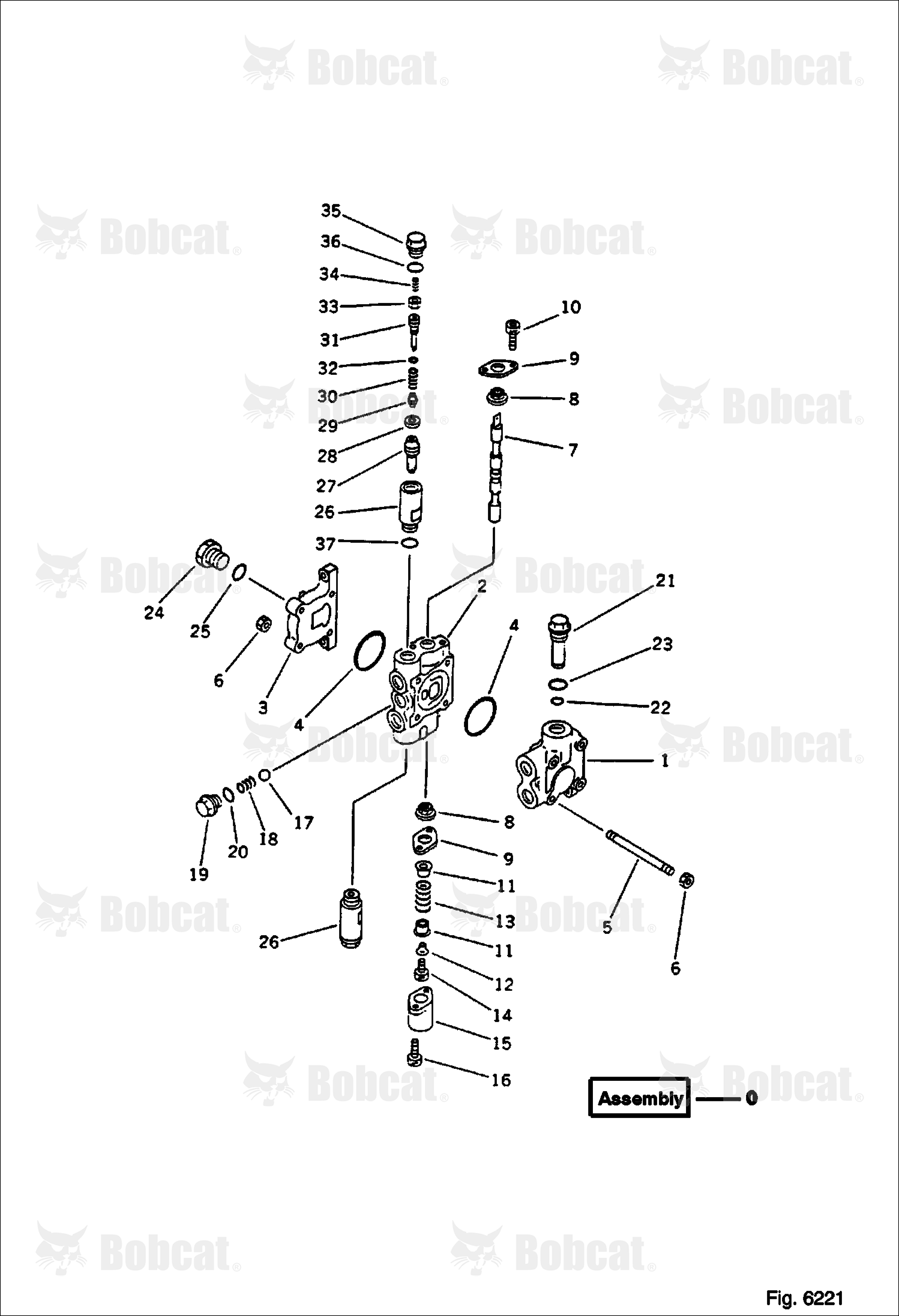 1 Spool Control Valve ( For Attachment )