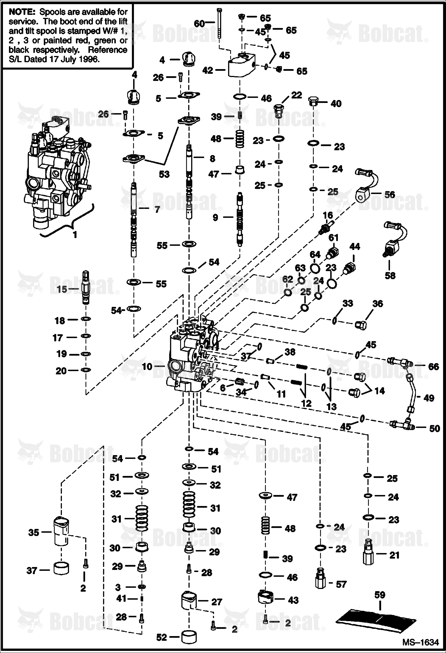 Hydraulic Control Valve (High Flow) (For AHC)
