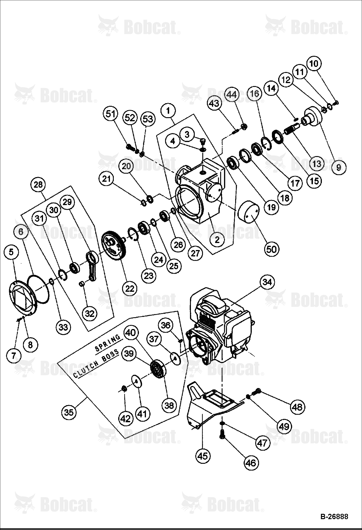 Upper Section & Engine