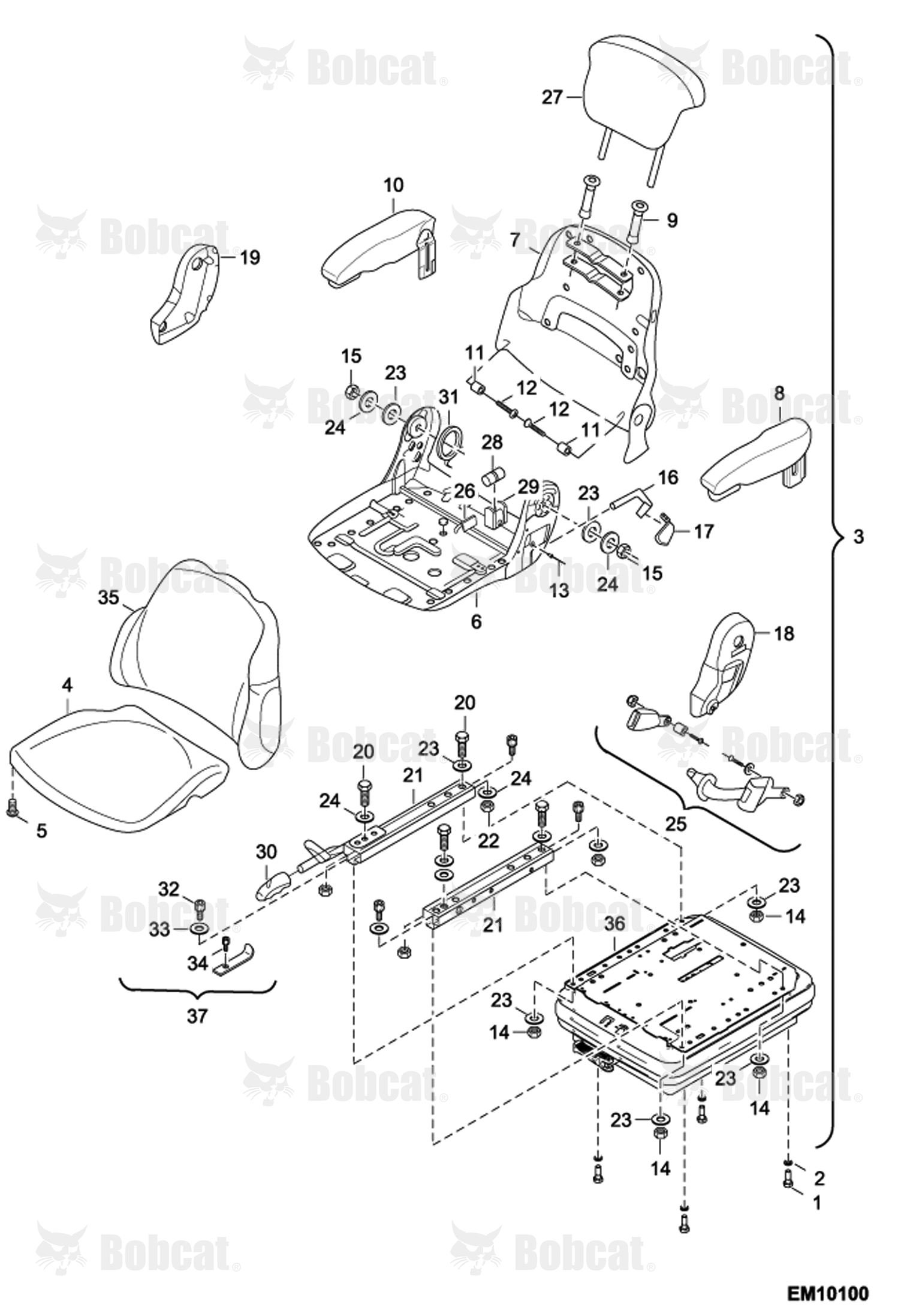Seat 367612001 & Above
