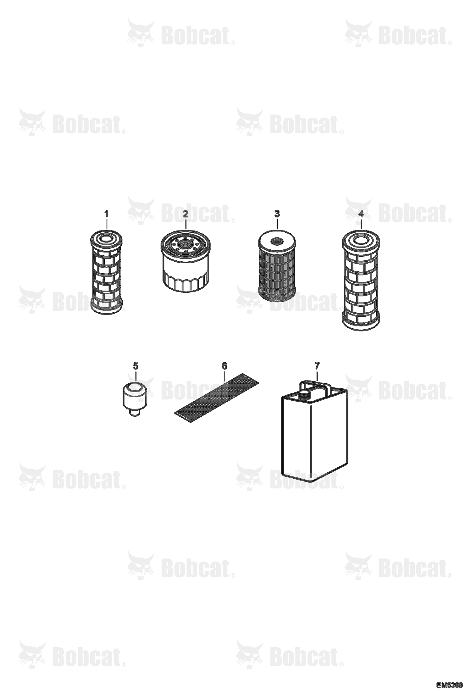 Scheduled Maintenance Items (Every 500 Hours)