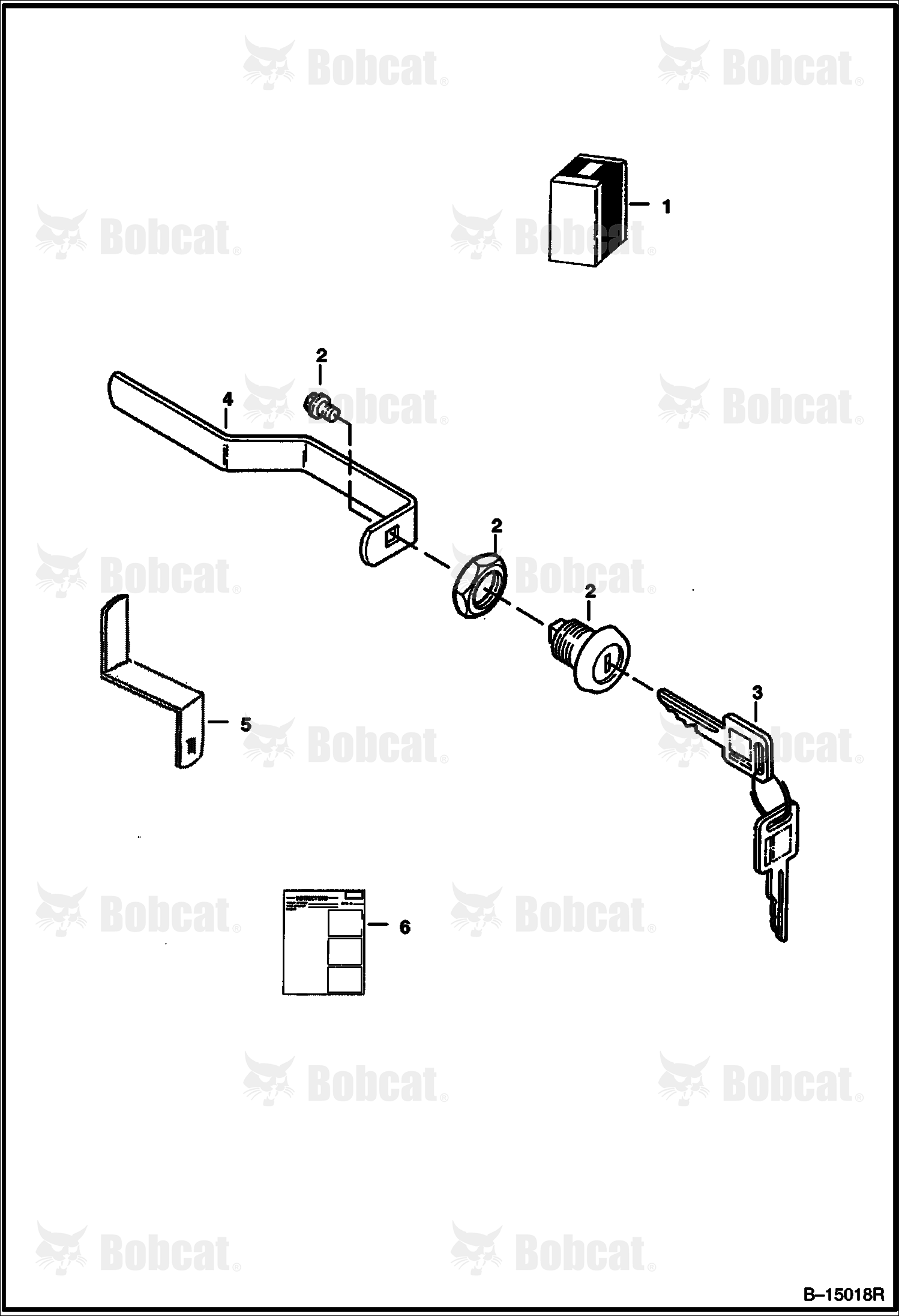 Rear Door Lock