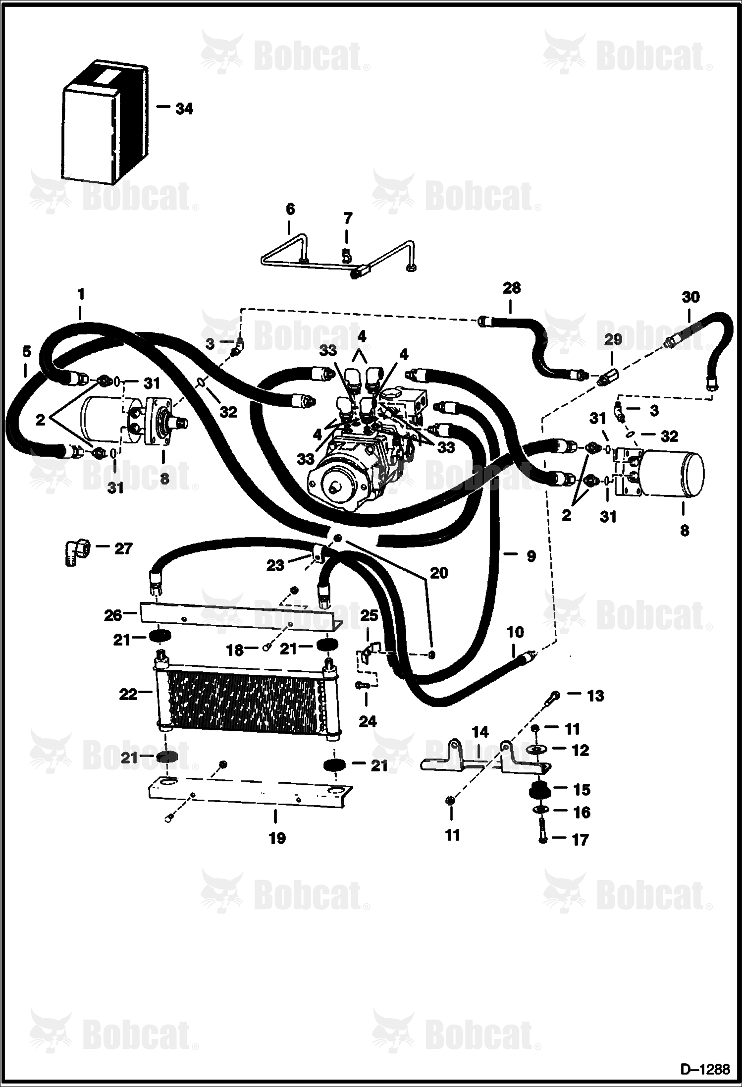 Hydrostatic Motor Circuitry