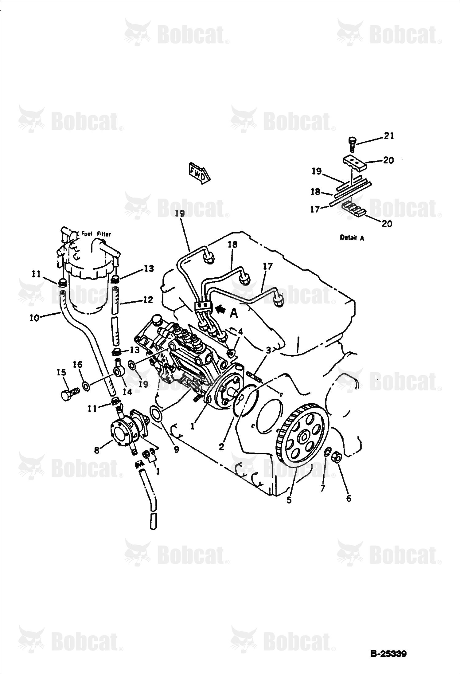 Fuel Injection Pump and Piping