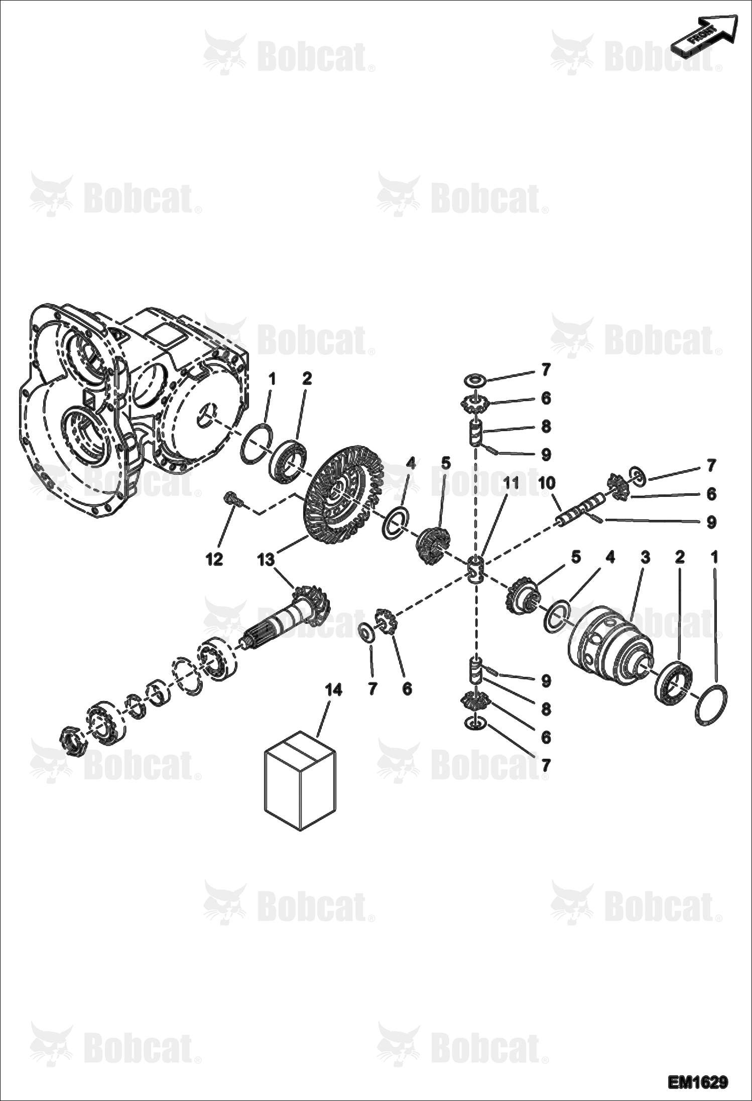 Differential - Front Axle