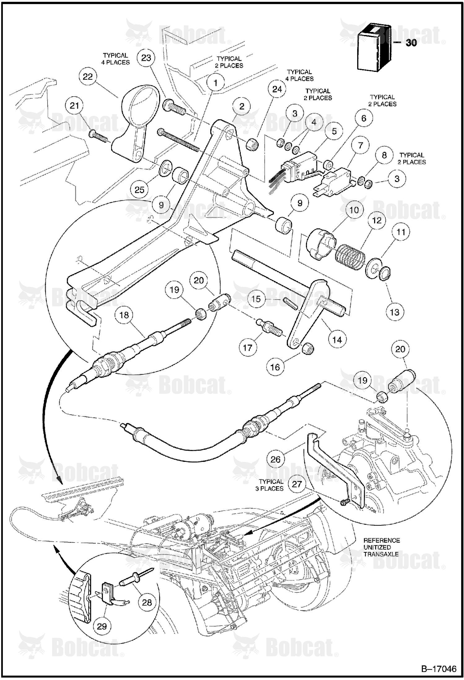 FOWARD/REVERSE Shifter Assembly